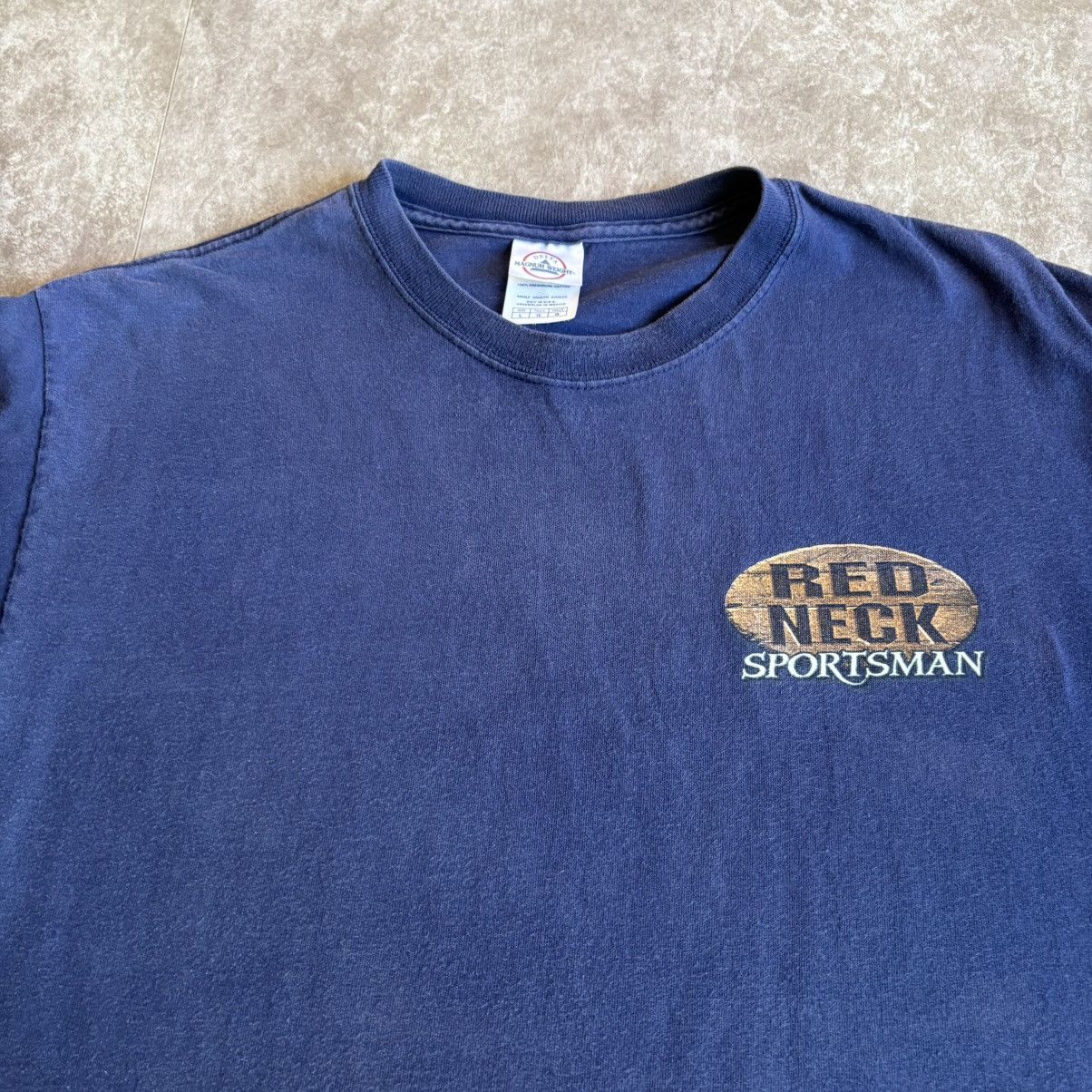 Vintage Vintage 2000s Red Neck Sportsman Deer Hunting T Shirt Size US L / EU 52-54 / 3 - 3 Thumbnail