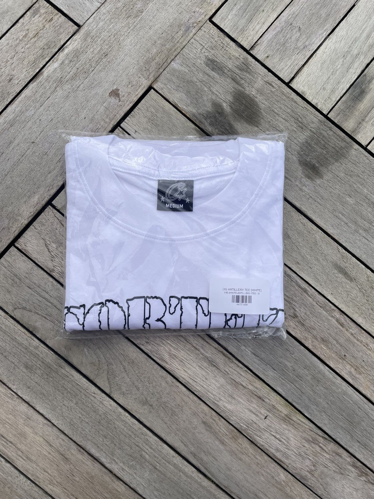 Corteiz Corteiz OG artillery white T-shirt Size US M / EU 48-50 / 2 - 2 Thumbnail