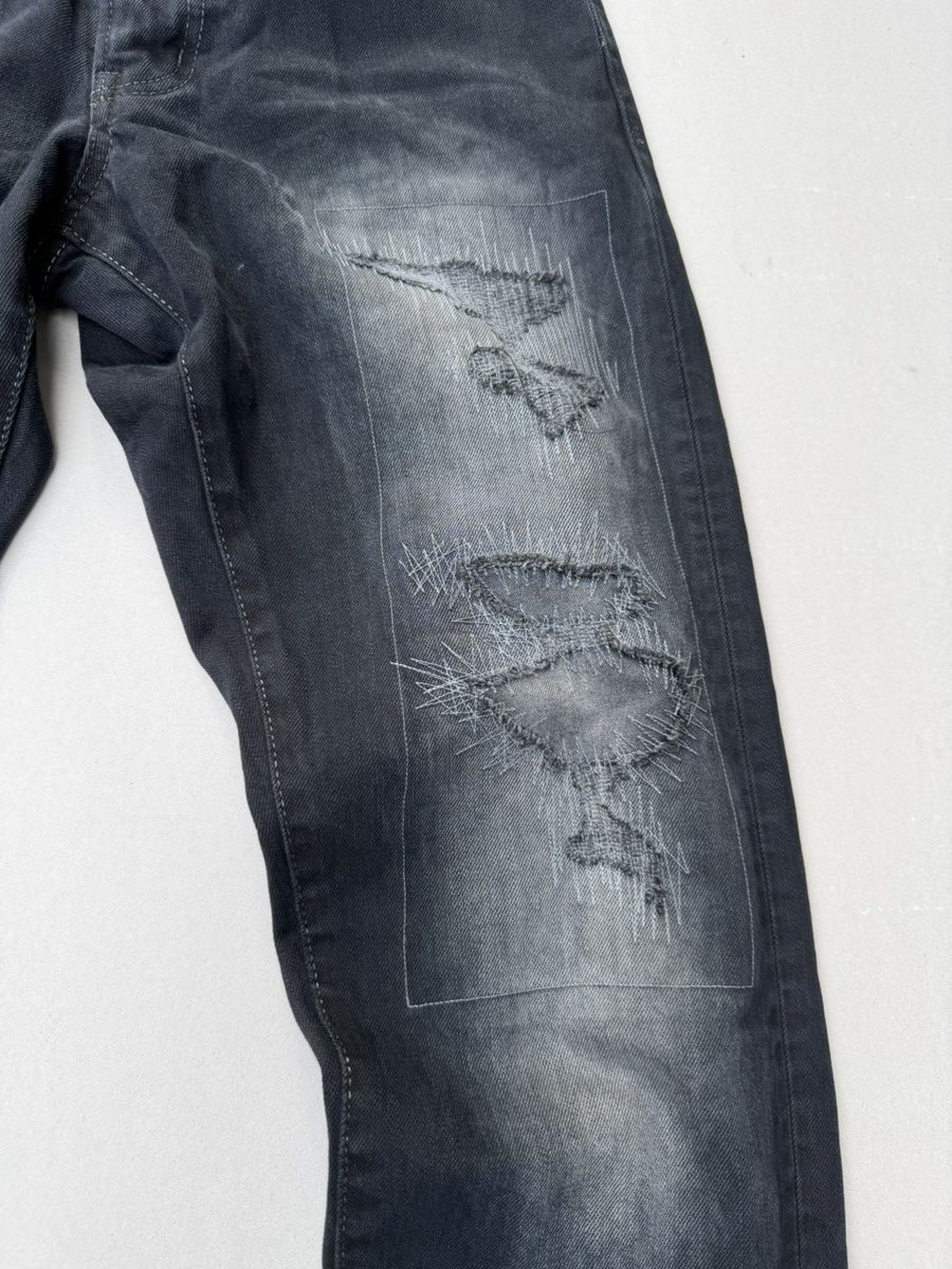 Vanquish lace up flare jeans Size US 32 / EU 48 - 4 Thumbnail