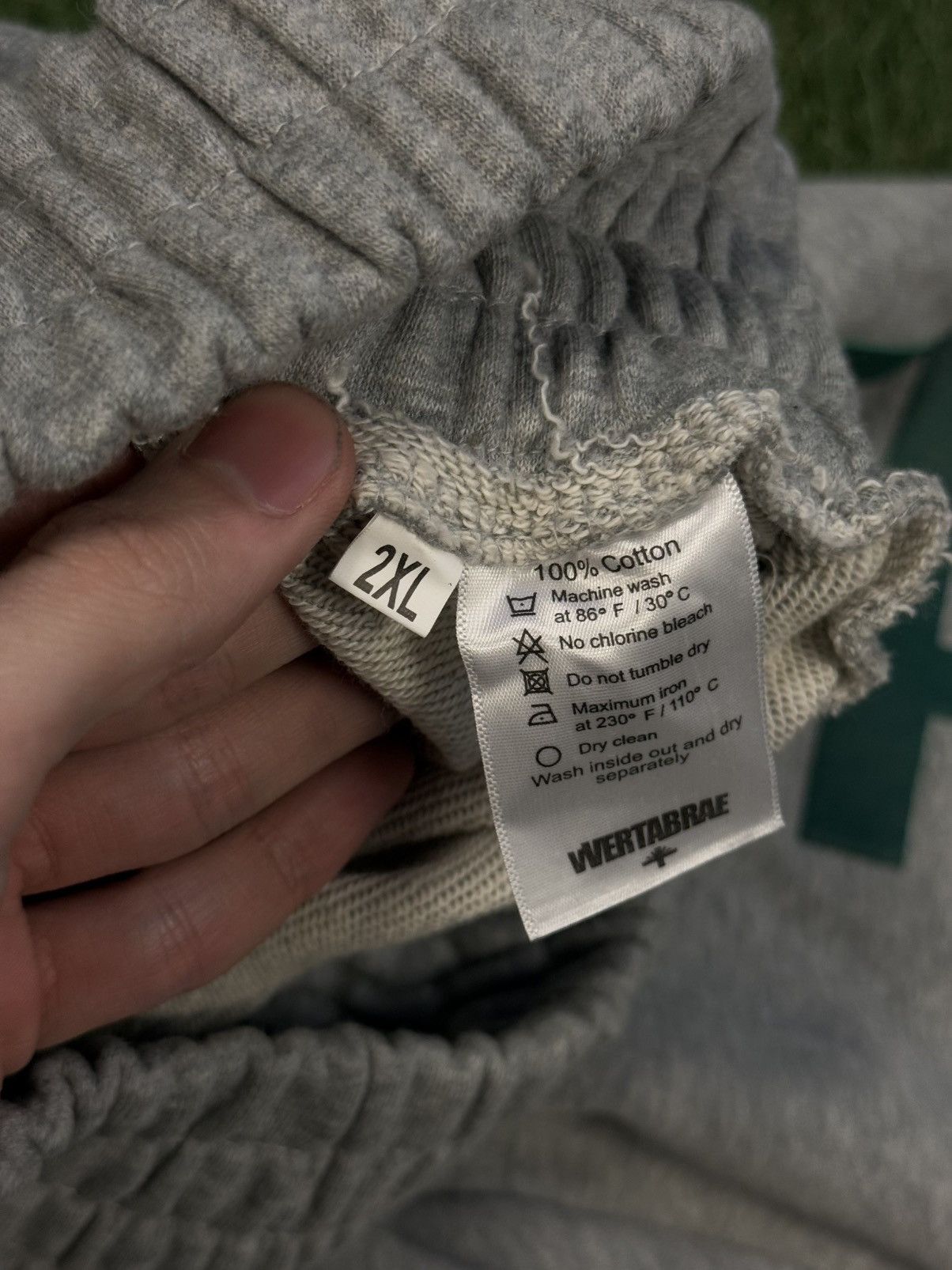Vertabrae Vertabrae Sweatpants Grey/Green Size XXL (NEW) Size US 36 / EU 52 - 8 Thumbnail