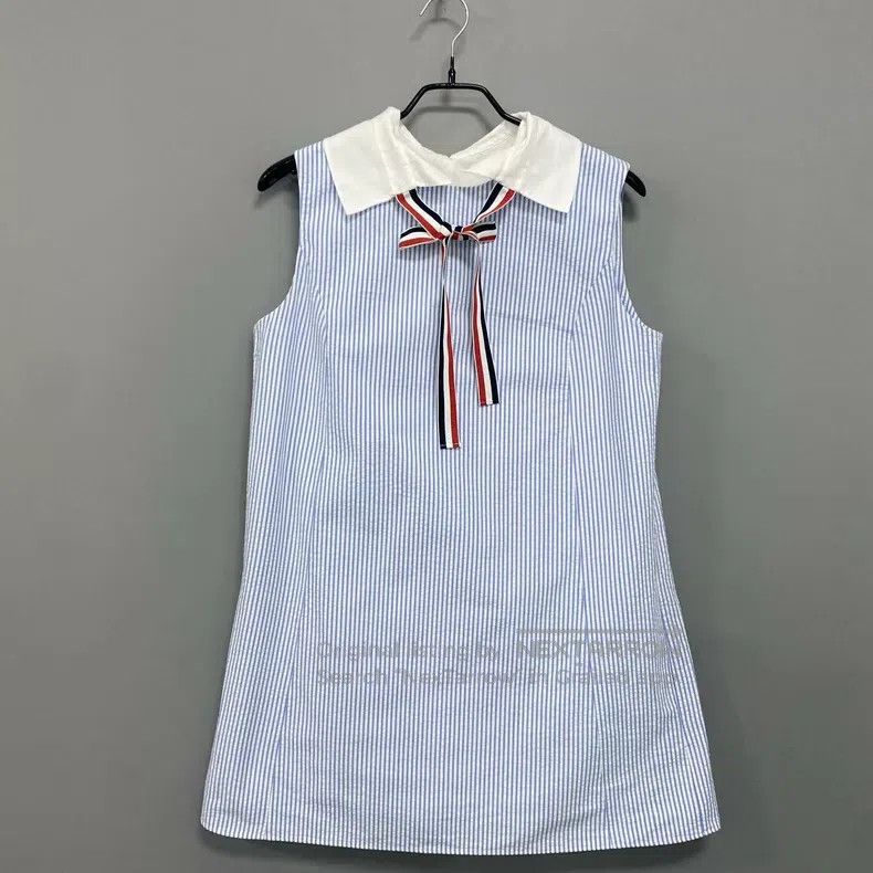 Thom Browne Thom Browne Bow Tie Sleeveless Dress Size S / US 4 / IT 40 - 1 Thumbnail