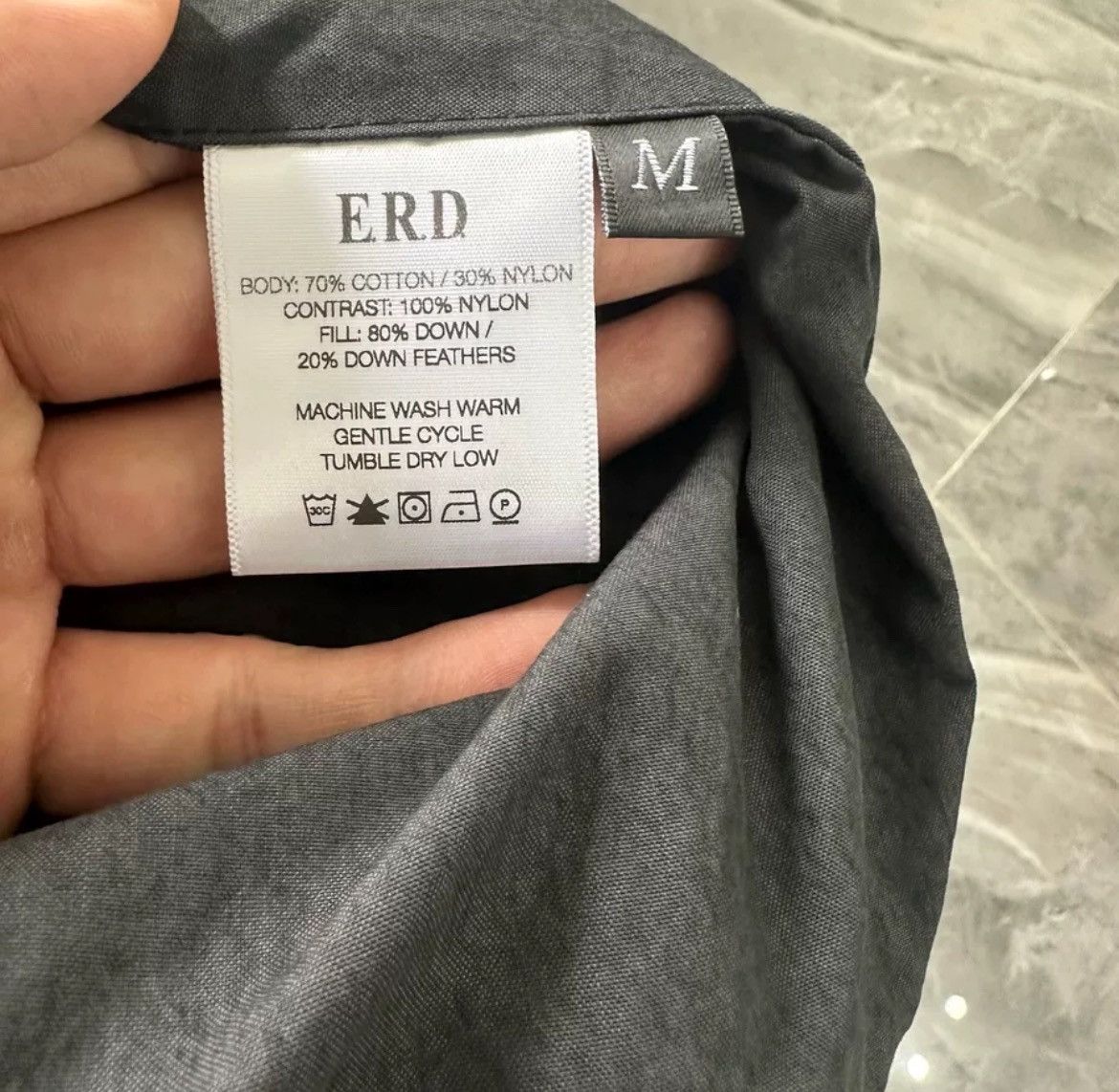 Enfants Riches Deprimes Enfants Riches Deprimes ERD 23FW black down jacket Size US M / EU 48-50 / 2 - 7 Thumbnail