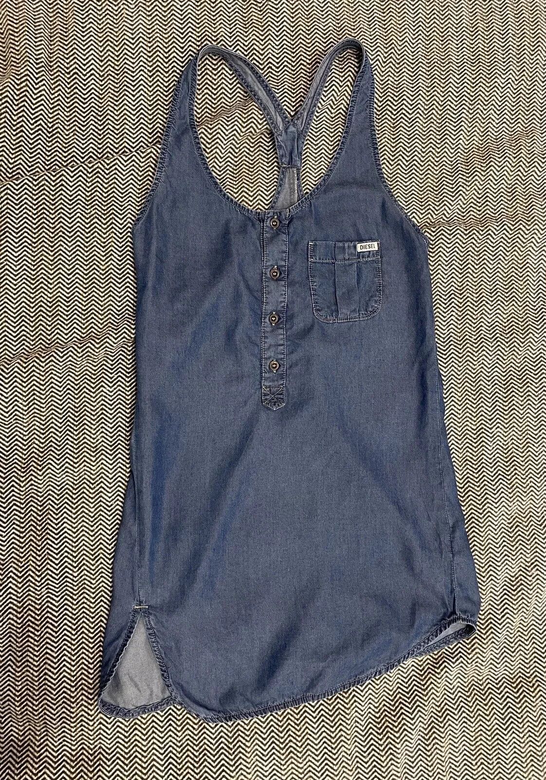 Diesel Diesel lyocell Denim Summer Dress Womens Size XS Size XS / US 0-2 / IT 36-38 - 12 Thumbnail