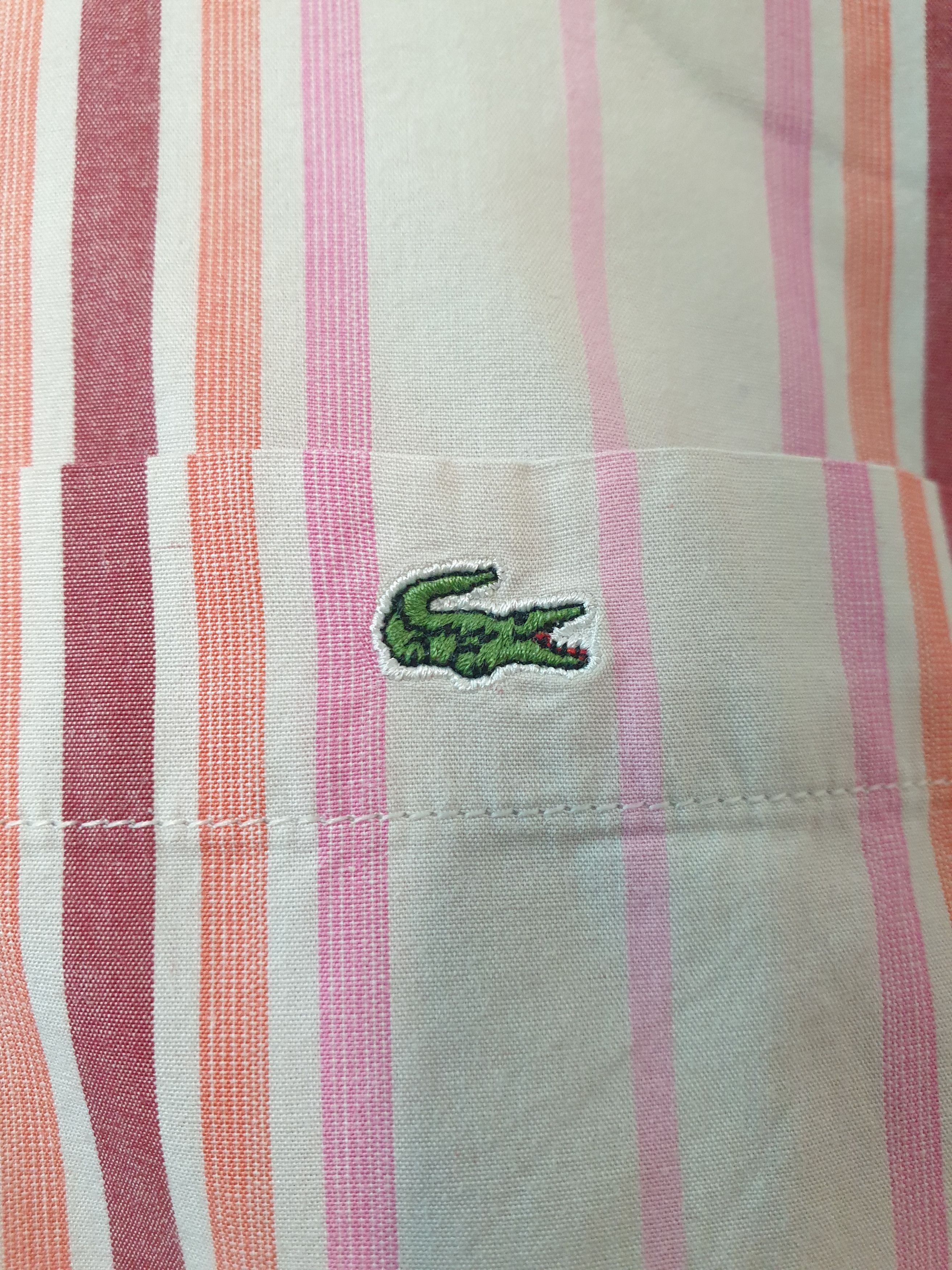 Lacoste × Vintage LACOSTE shirt for MAN size france44 (xl general) Size US XL / EU 56 / 4 - 5 Thumbnail
