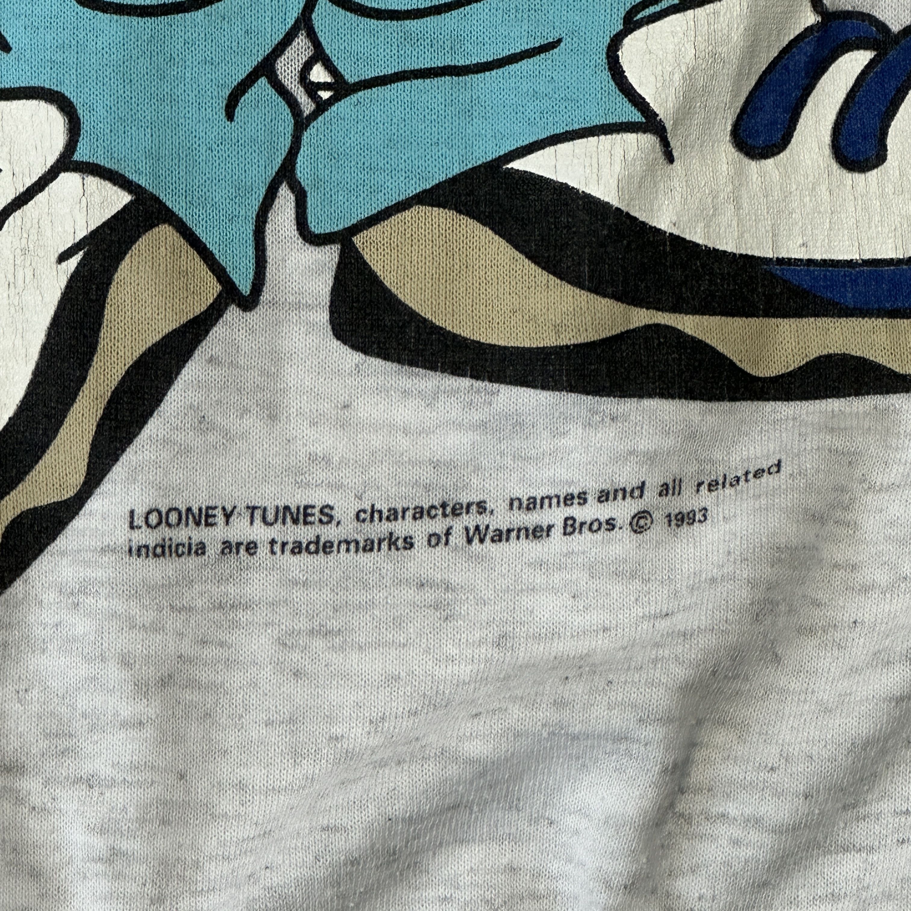 Other Vintage Looney Tunes 1993 Taz & Bugs Hip Hop Graphic T-Shirt Size L G Size US L / EU 52-54 / 3 - 3 Thumbnail