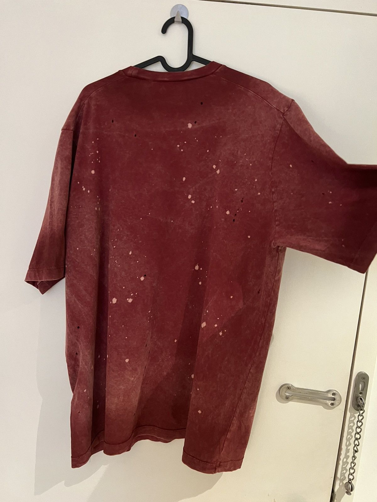 Dsquared2 DSQUARED2 Distorted logo-print relaxed-fit X-Large red Size US XL / EU 56 / 4 - 7 Thumbnail