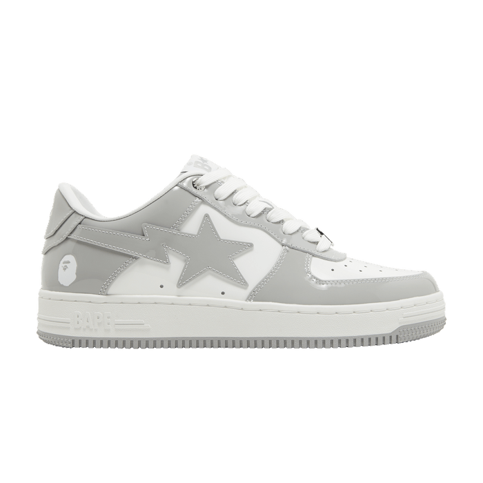 Bape Bapesta #5 Light Grey | Grailed