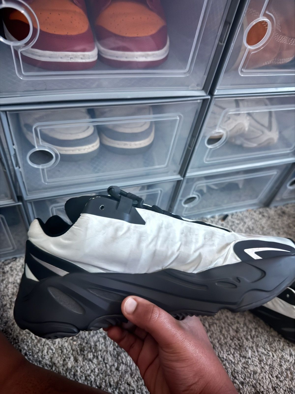 Yeezy Adidas Yeezy Boost 700 MNVN ‘Blue Tint’ Size US 7 / EU 40 - 4 Thumbnail