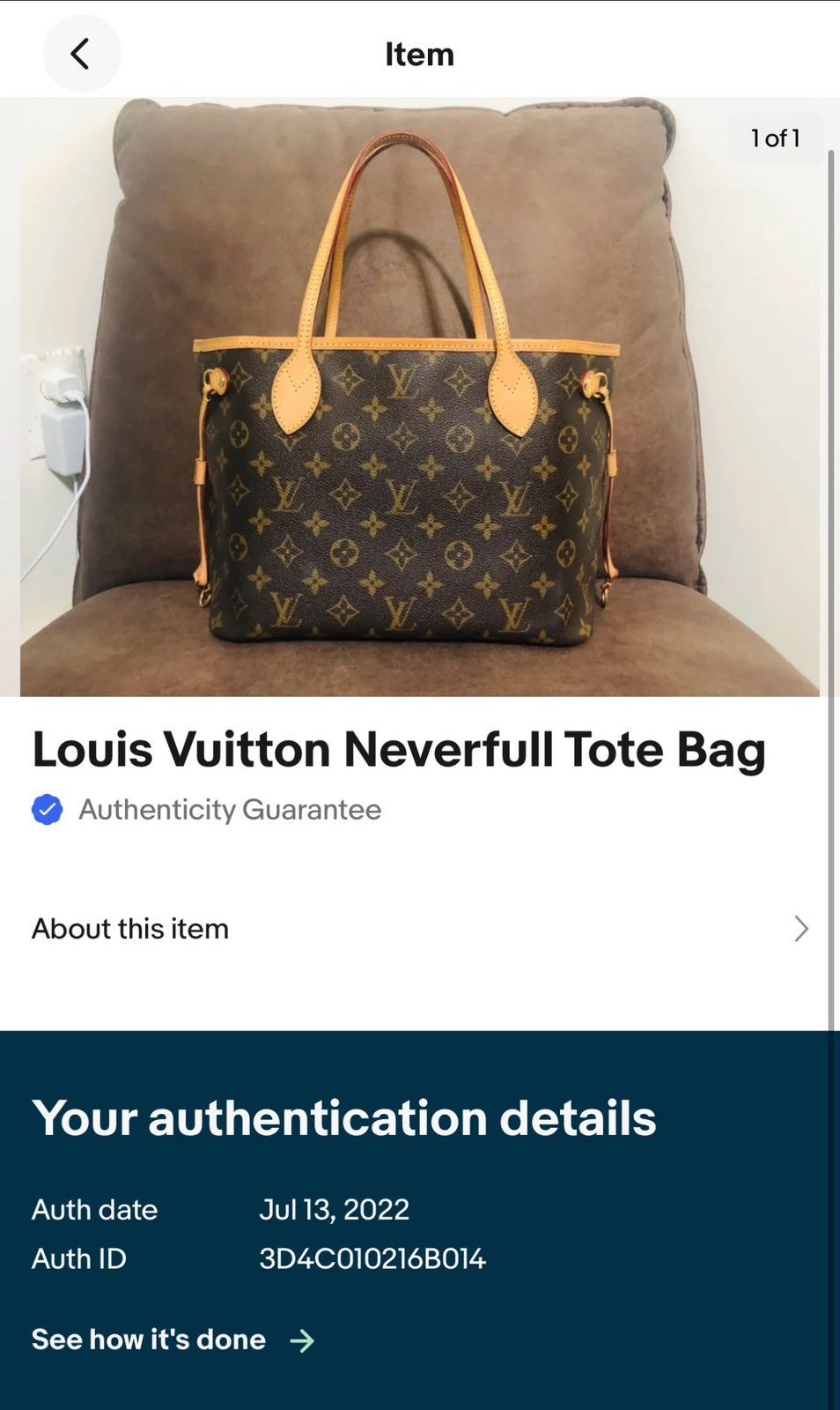Monogram Neverfull PM Tote