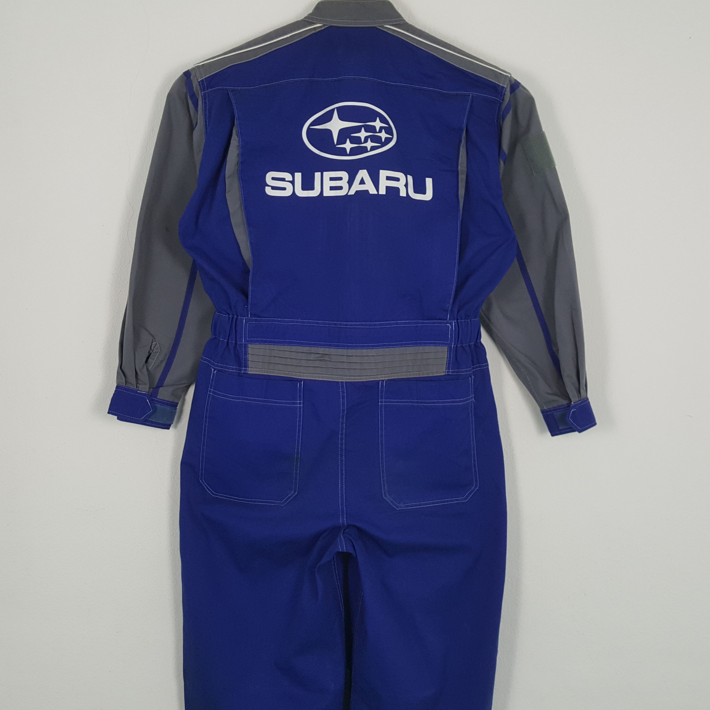 Japanese Brand × Vintage Vintage SUBARU Japanese Motorsports Racing Coverall Jacket Size US M / EU 48-50 / 2 - 2 Thumbnail