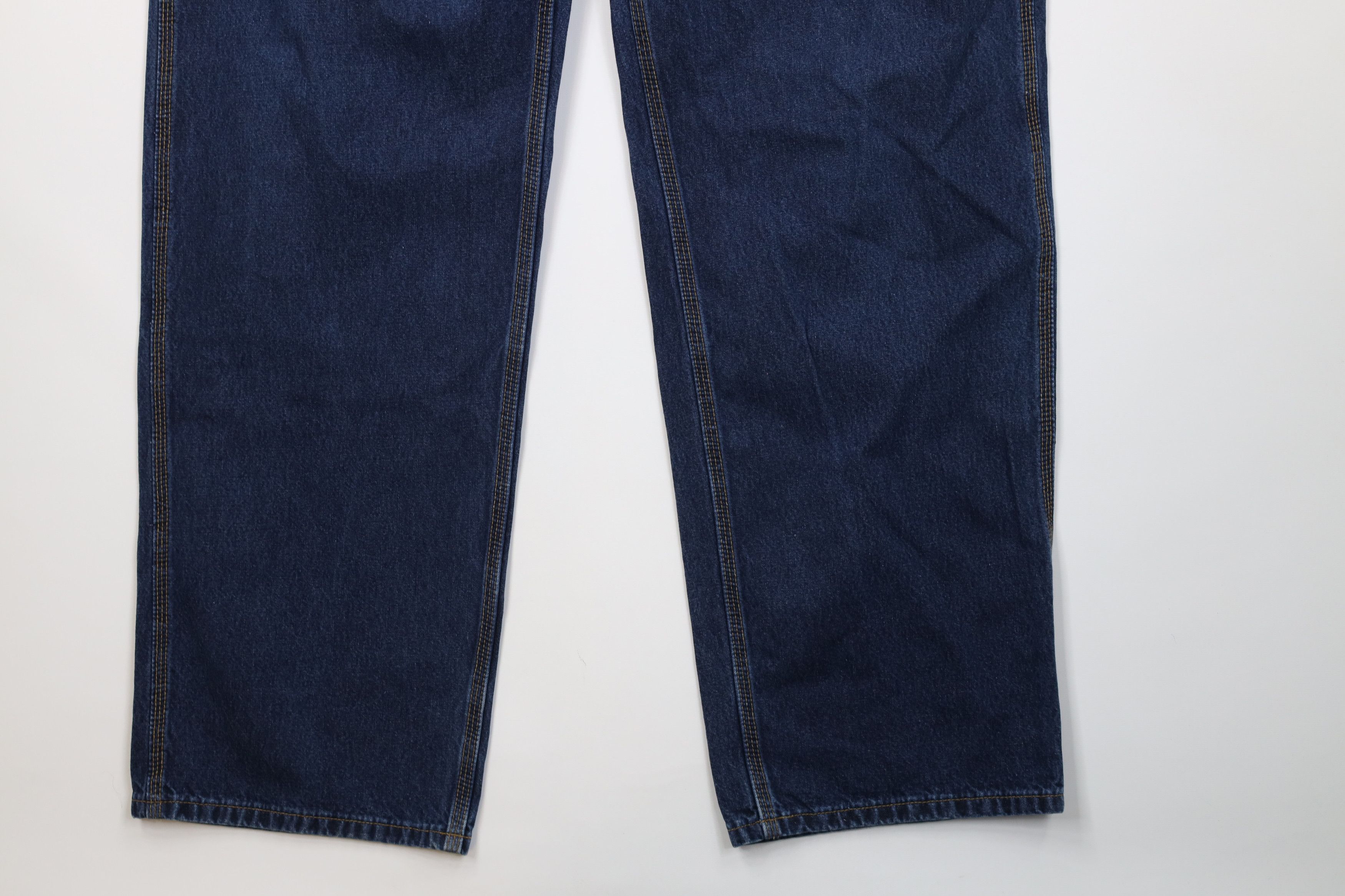 Carhartt Vintage Y2K Carhartt Wide Leg Dungaree Denim Jeans Blue Size US 40 / EU 56 - 5 Thumbnail