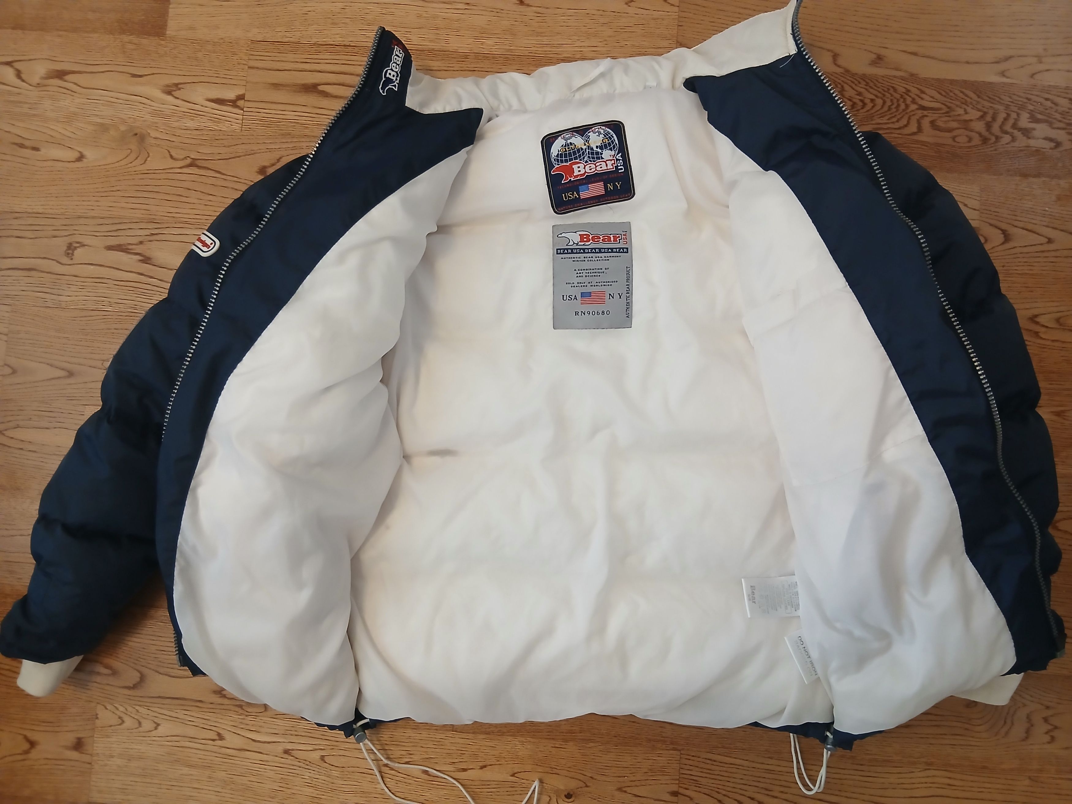 Other 90s Bear USA "Big Logo" Heavy Expedition Puffer - Boxy S/L Size US S / EU 44-46 / 1 - 12 Thumbnail