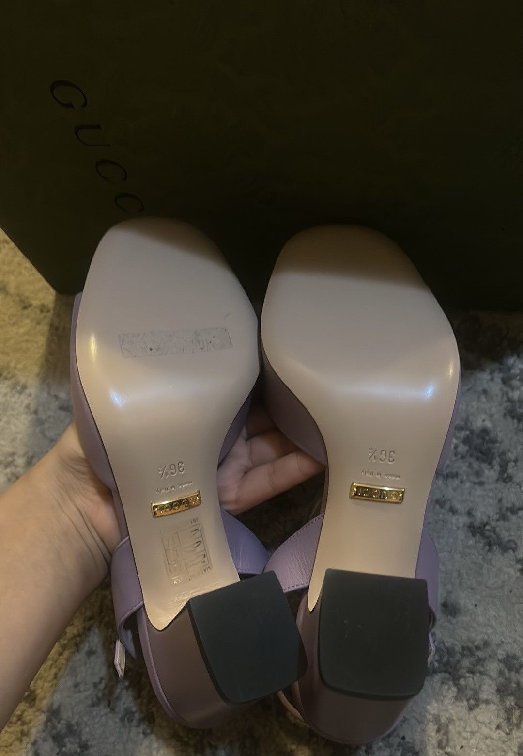 Gucci Gucci Horsebit One Strap Leather Sandal 36.5 Size US 6.5 / IT 36.5 - 6 Thumbnail