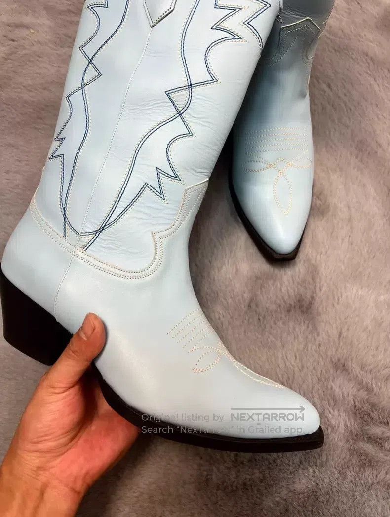 Dior Dior Heel Carved Knight Boots Chelsea Boots Size US 9 / EU 42 - 2 Thumbnail
