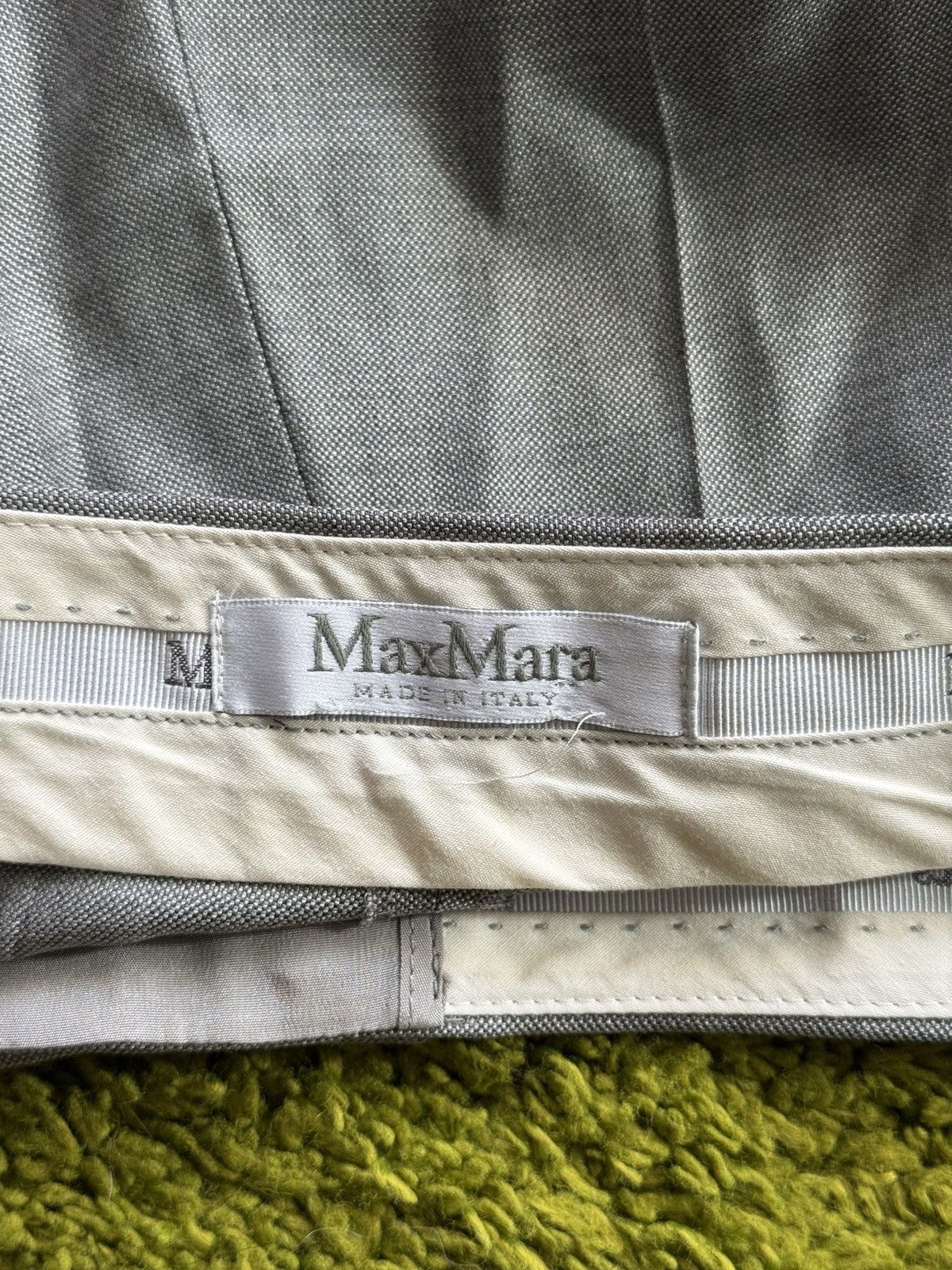 Max Mara Max Mara wool straight fit pants Size 27" / US 4 / IT 40 - 5 Thumbnail