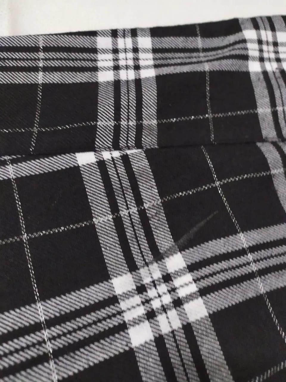 Japanese Brand Suggestion Check Pants Punk Bondage Zipper design Size US 31 - 4 Thumbnail
