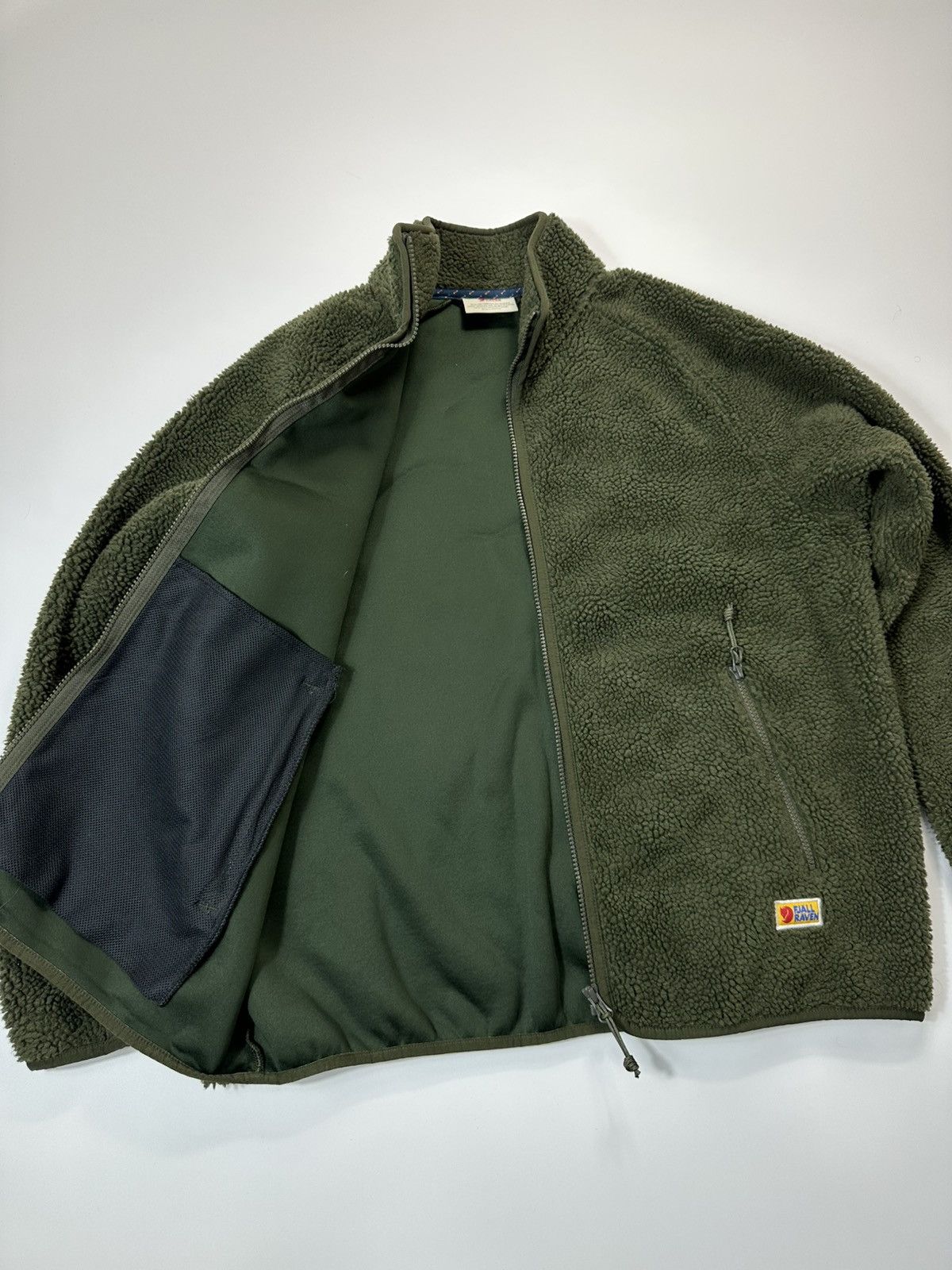 Fjallraven Fjallraven Zip Fleece jacket Women's Green Size XL / US 12-14 / IT 48-50 - 10 Thumbnail