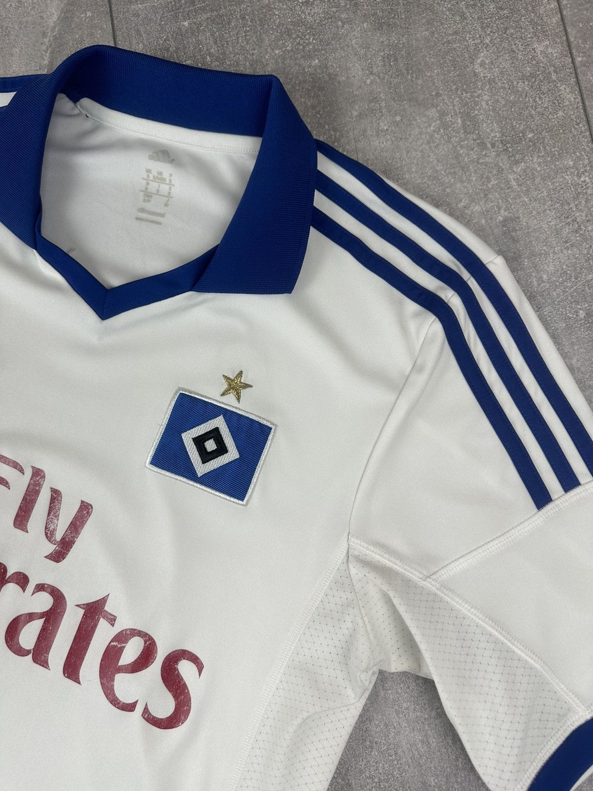 Adidas Adidas Hamburg 2013/14 Home Soccer Football Jersey Size US S / EU 44-46 / 1 - 3 Thumbnail
