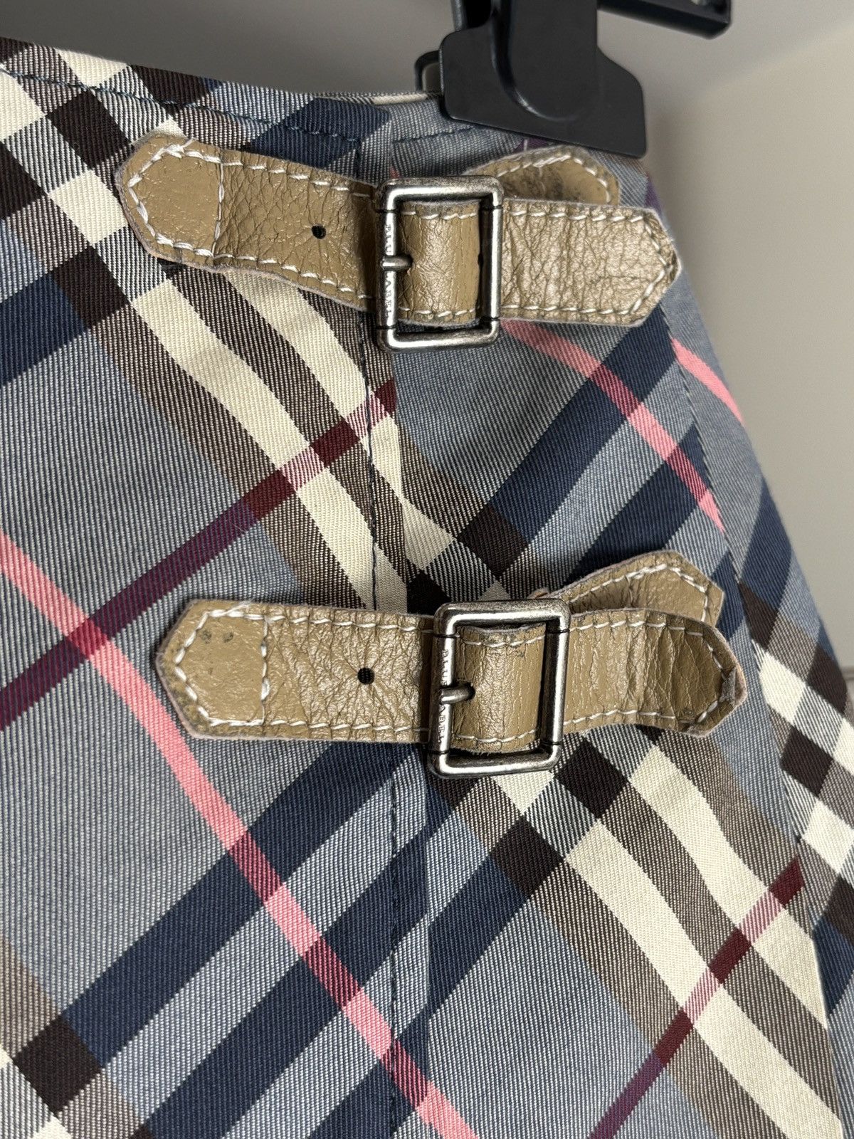 Burberry Burberry Blue Label Nova Check Skirt Japanese Vintage Rare Size 27" / US 4 / IT 40 - 3 Thumbnail