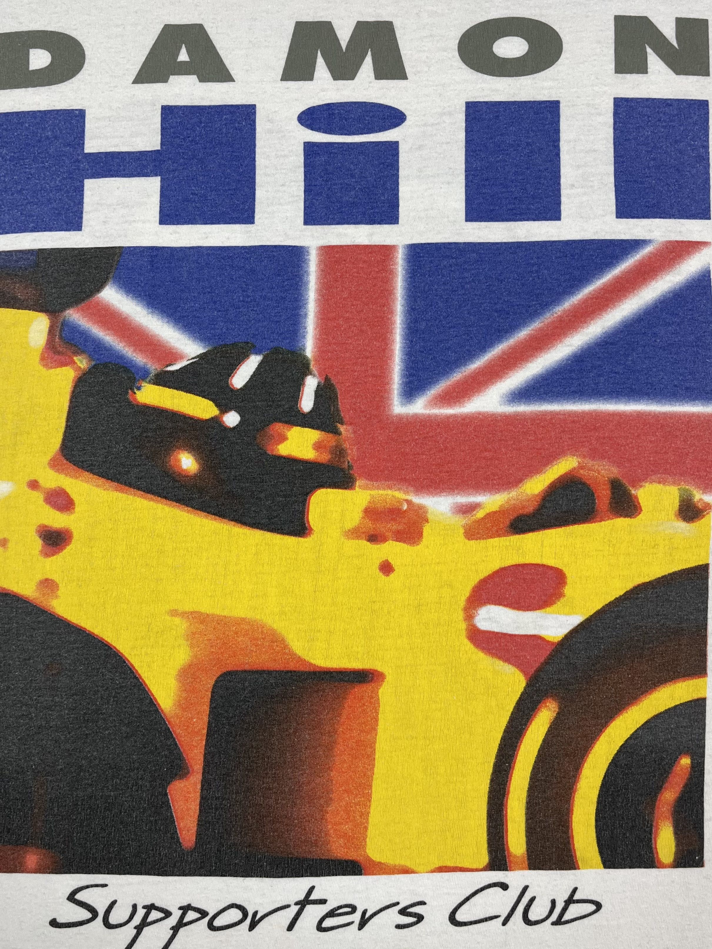 Vintage Vintage Damon Hill Racing T Shirt 1990’s Size US M / EU 48-50 / 2 - 10 Thumbnail