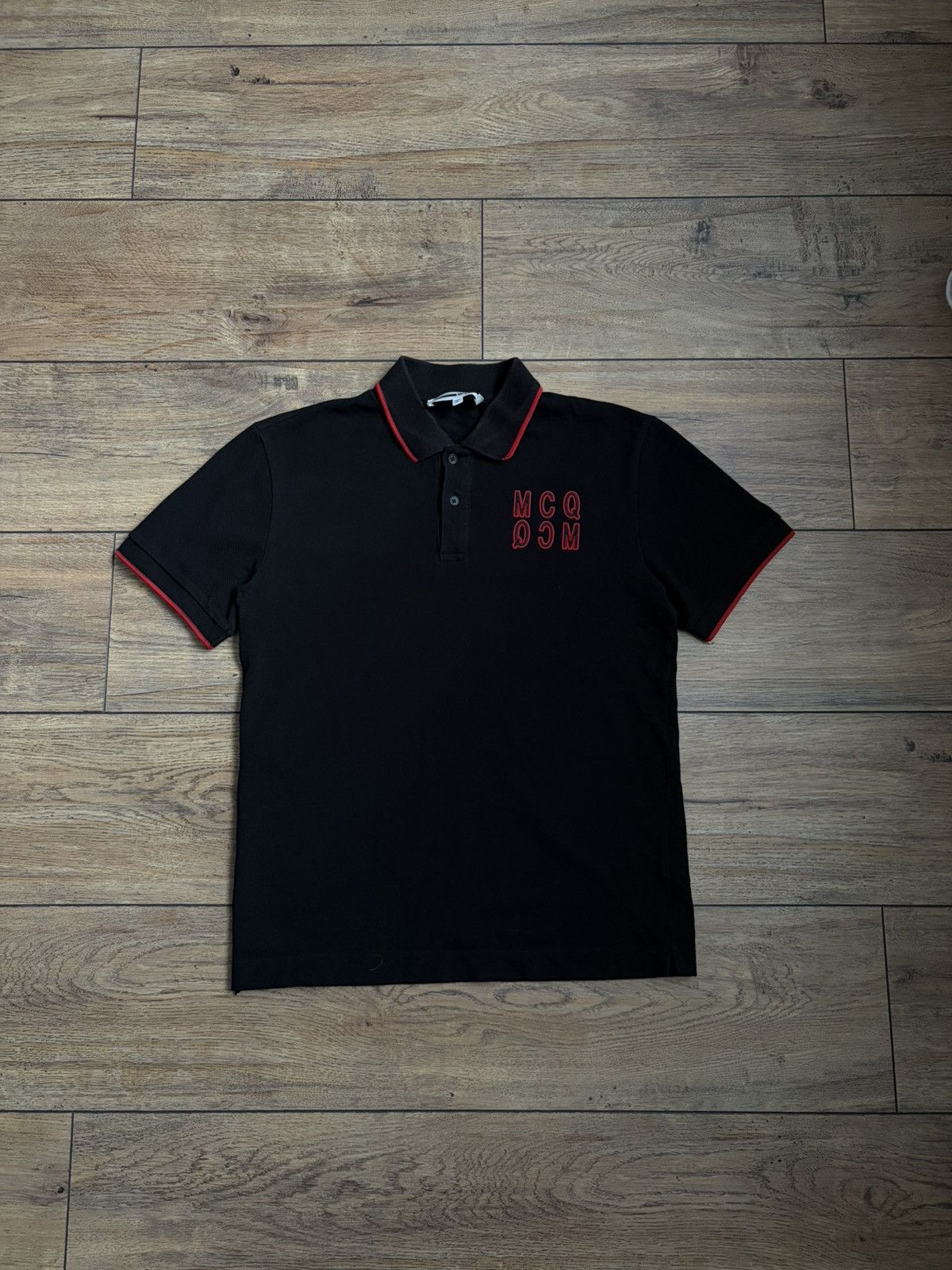 Alexander McQueen Alexander McQueen MCQ Small Logo Polo Shirt Size US S / EU 44-46 / 1 - 1 Thumbnail
