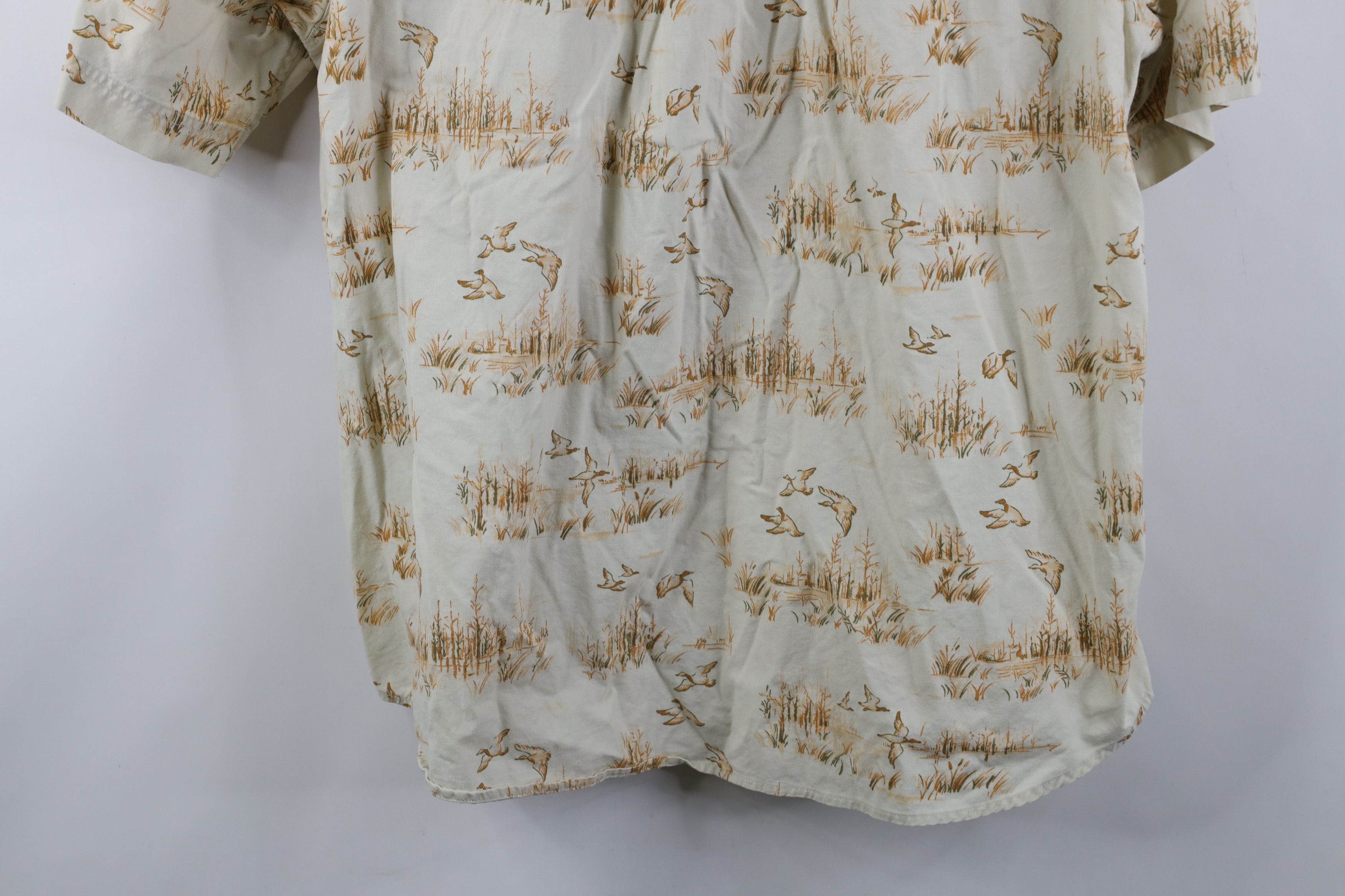 Woolrich Woolen Mills Vintage 90s Woolrich All Over Print Button Down Shirt USA Size US L / EU 52-54 / 3 - 12 Thumbnail