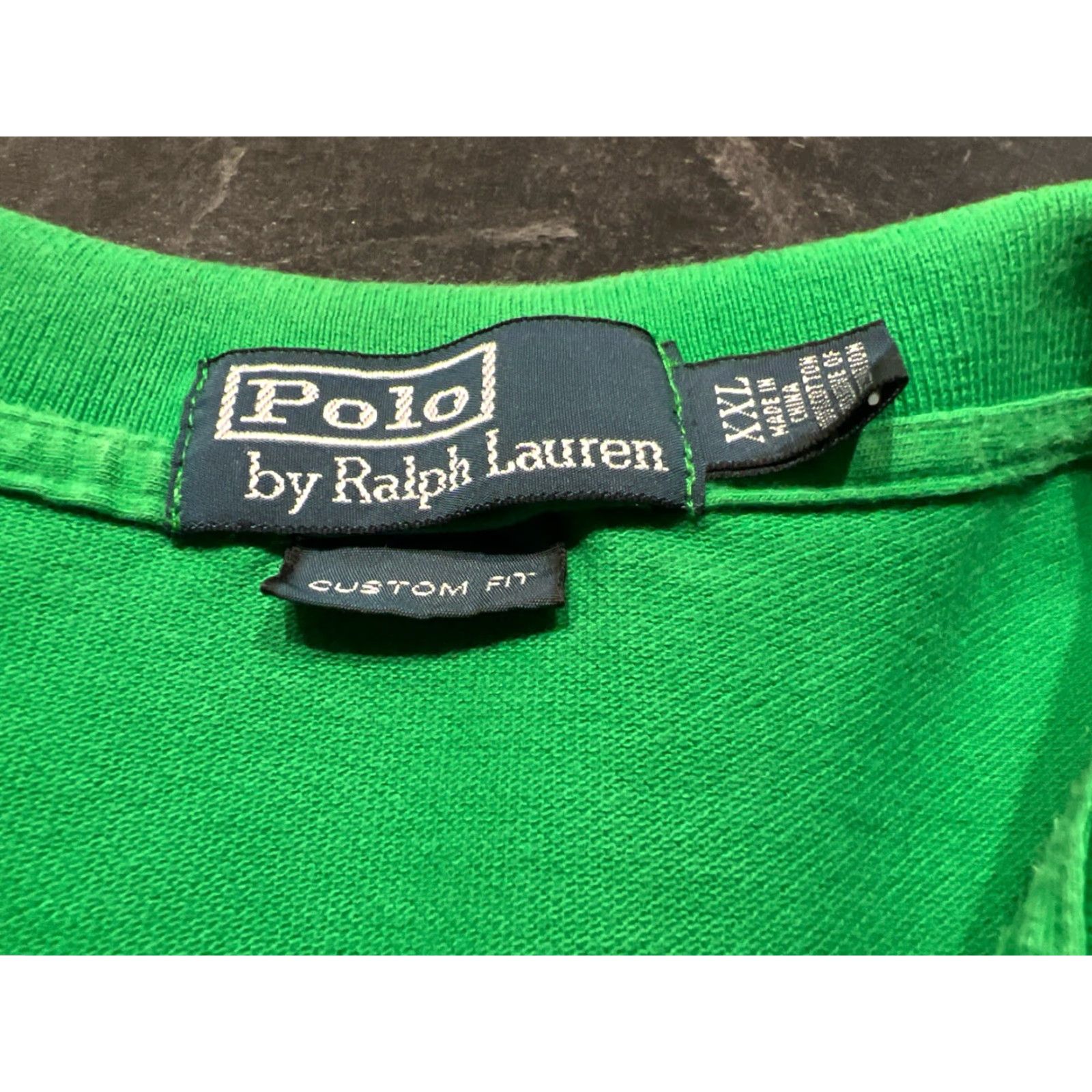 Ralph Lauren Polo Ralph Lauren Polo Shirt Men 2XL Green Slim Fit Short Sleeve Casual Workwear Travel Knit 100% Cotton Slimming - Regular Size Type 2XL Mens Size US XXL / EU 58 / 5 - 5 Thumbnail
