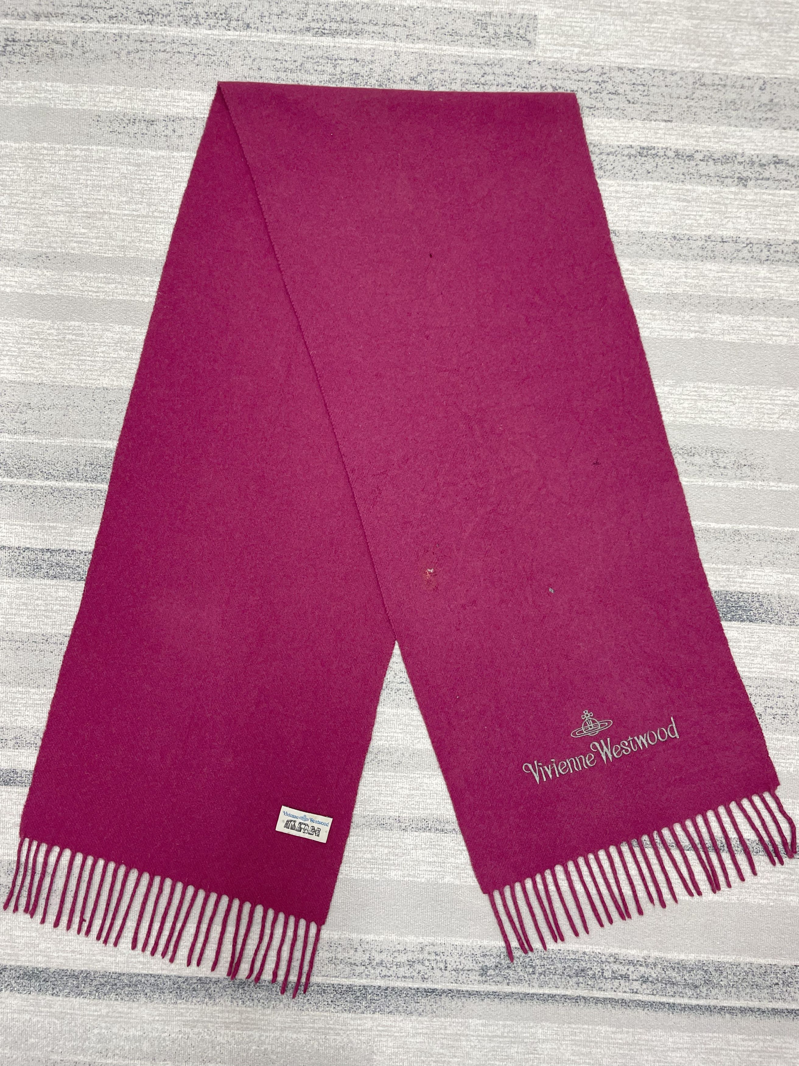 Vintage × Vivienne Westwood Vivienne Westwood Scarf / Muffler - 6227 Size ONE SIZE - 6 Thumbnail