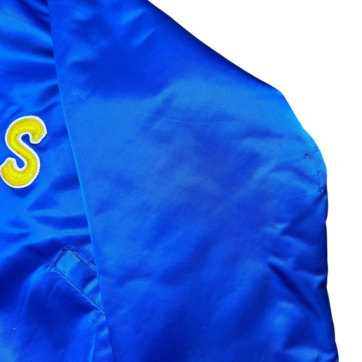 Starter 1980s NBA Golden State Warriors Starter Satin Bomber Jacket Size US L / EU 52-54 / 3 - 24 Thumbnail