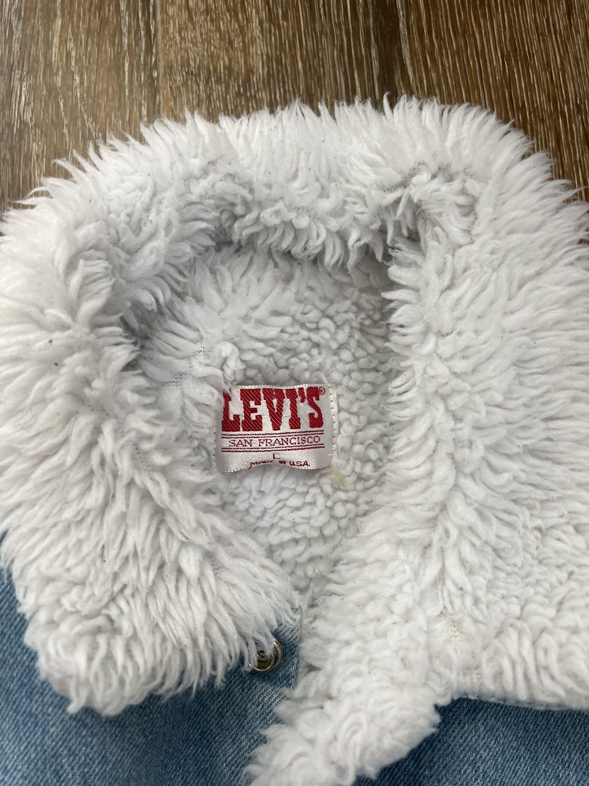 Levi's Vintage Levis 527 Sherpa Denim Trucker Jacket Size US L / EU 52-54 / 3 - 4 Thumbnail