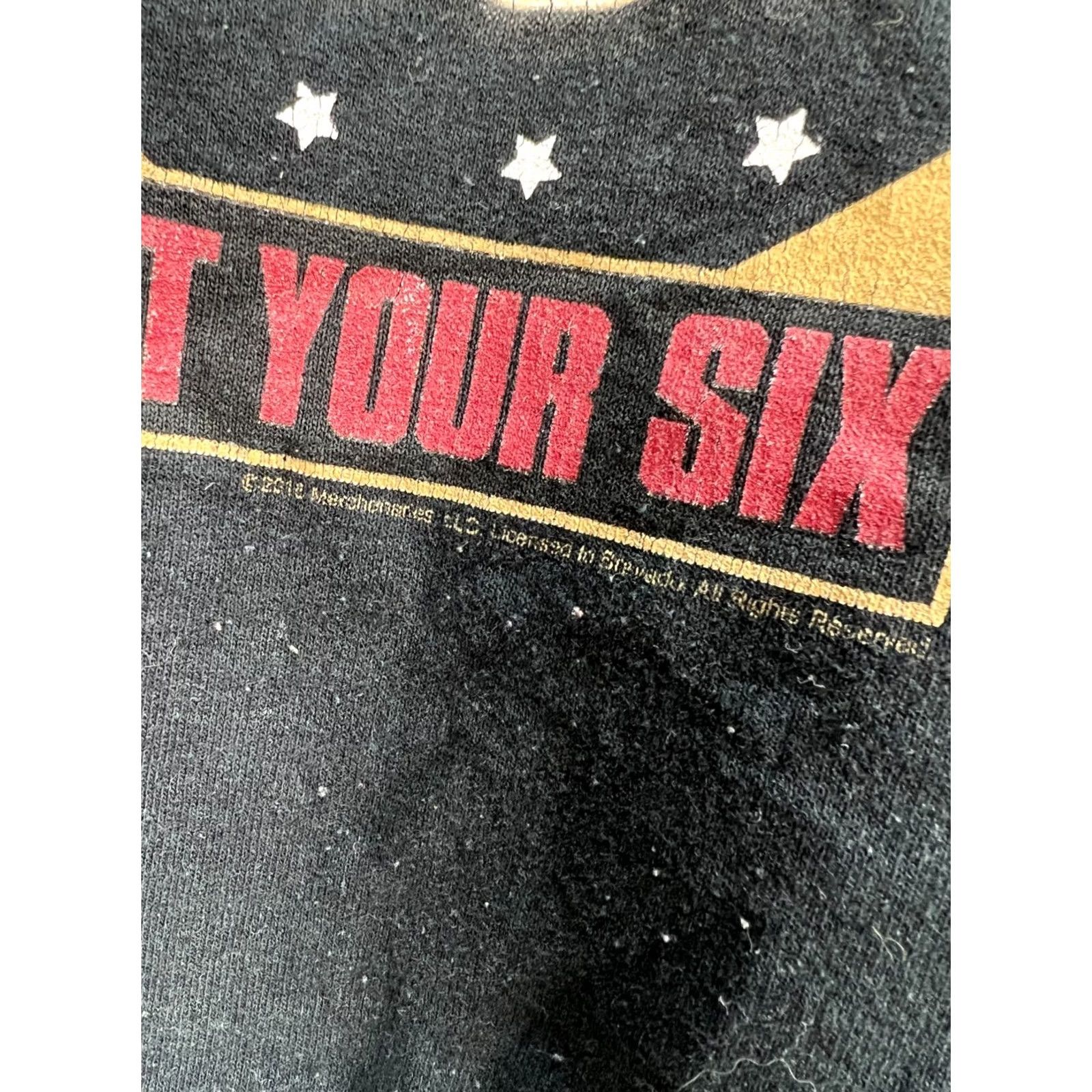 Gildan Five Finger Death Punch Hoodie Black Men's Size M Got Your Six Band Merch Pullover Fleece Size US M / EU 48-50 / 2 - 3 Thumbnail