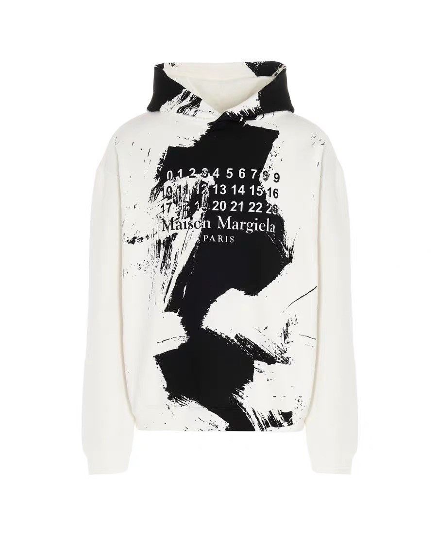 Maison Margiela Maison Margiela Size 48 Ink-splashed sweatshirt size48 2501 Size US M / EU 48-50 / 2 - 8 Thumbnail