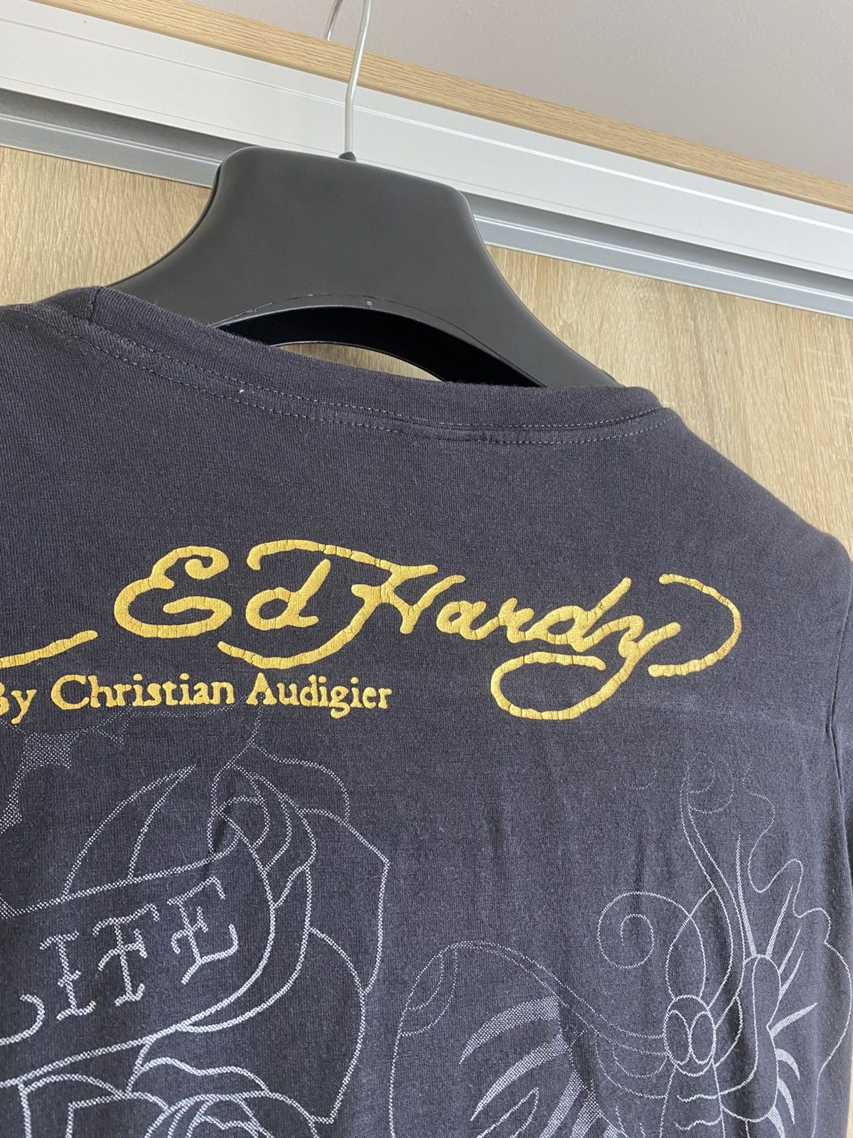 Christian Audigier × Ed Hardy × Vintage 🔥 Vintage Y2K Ed hardy Christian Audigier T Shirt Tank Top Size M / US 6-8 / IT 42-44 - 6 Thumbnail