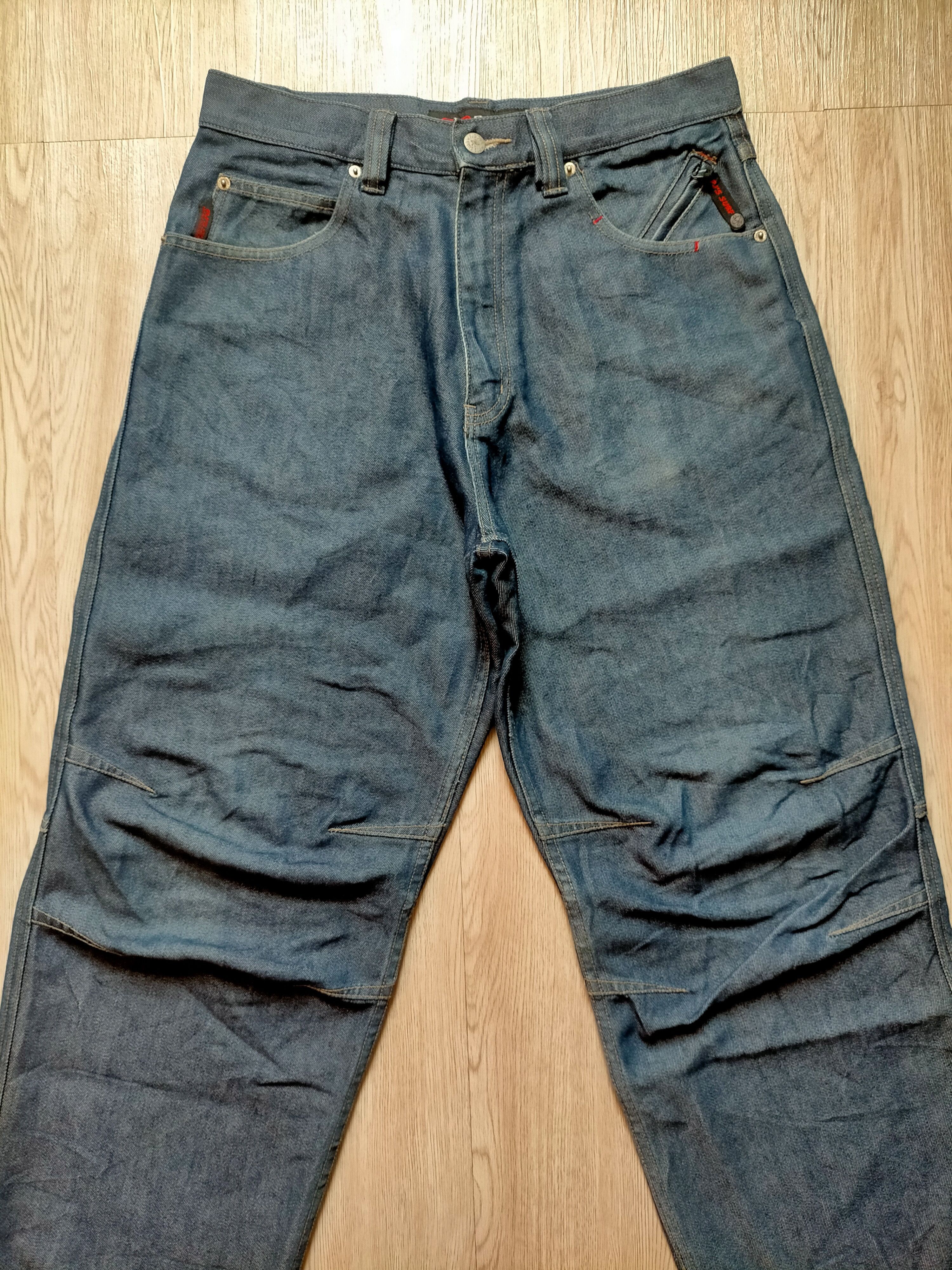 JNCO × Japanese Brand Pjs Surf Baggy Hip Hop Style Denim Size US 32 / EU 48 - 3 Thumbnail