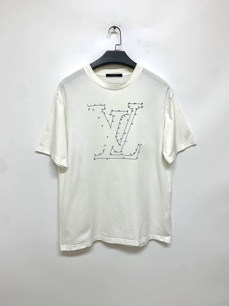 Louis Vuitton Louis Vuitton White Short Sleeve Top - dmc Size US XXL / EU 58 / 5 - 1 Thumbnail