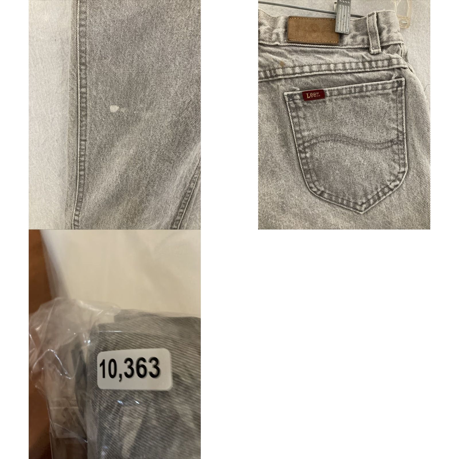 Lee VTG Lee Mom Jeans 26 Bleached Stonewashed High Rise 80s Size 26" / US 2 / IT 38 - 8 Thumbnail