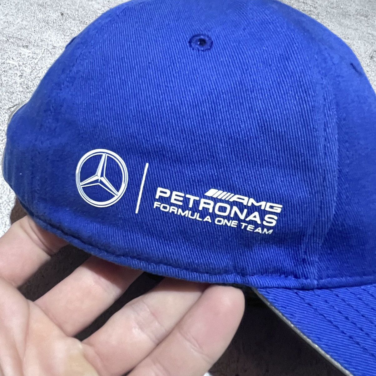 Formula 1 × Mercedes-Benz Mercedes AMG Formula1 Team X Monster Blue Cap Branded London Size ONE SIZE - 2 Thumbnail
