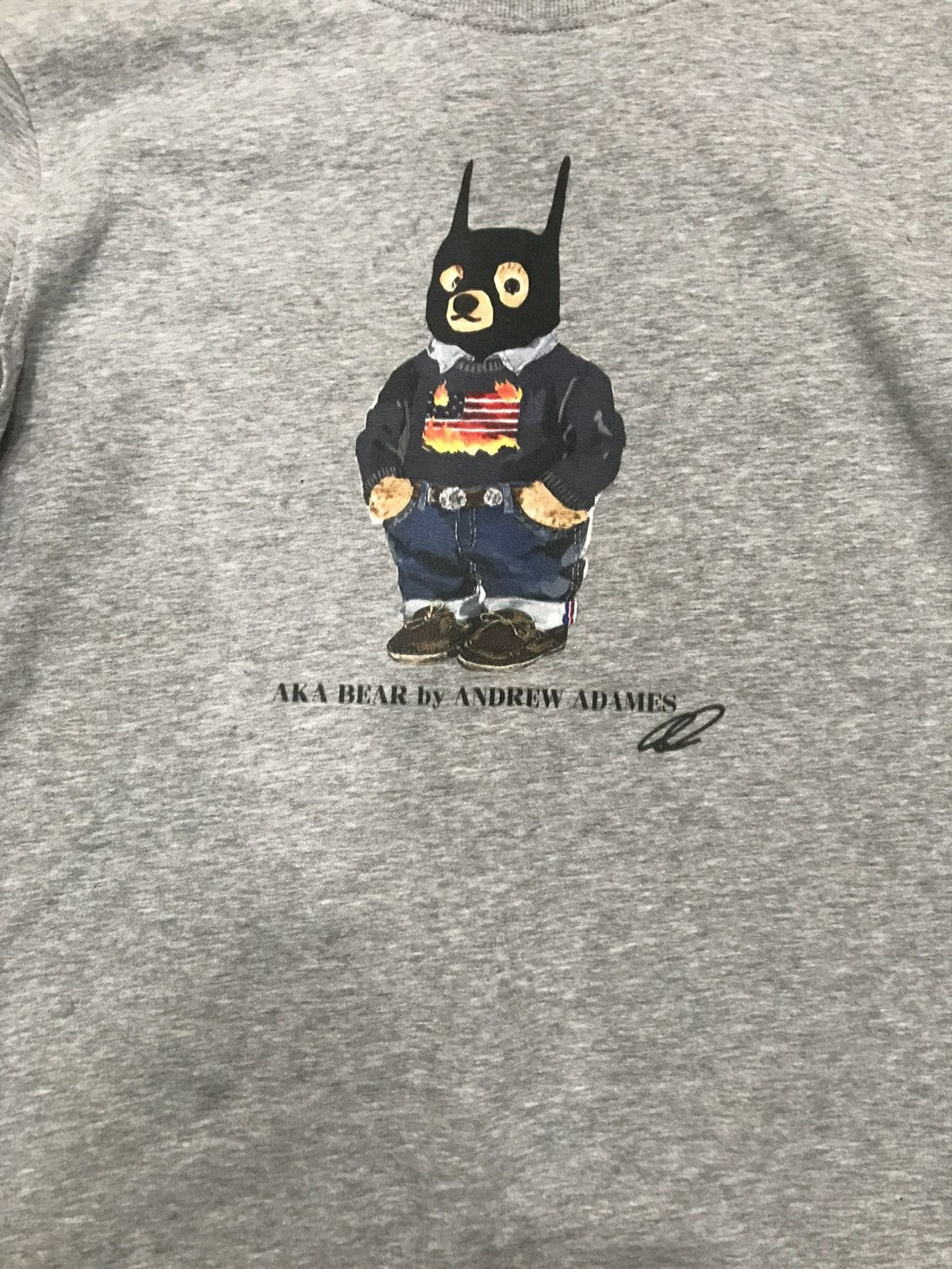Vintage Aka Bear Bat sweatshirt Size US L / EU 52-54 / 3 - 2 Thumbnail