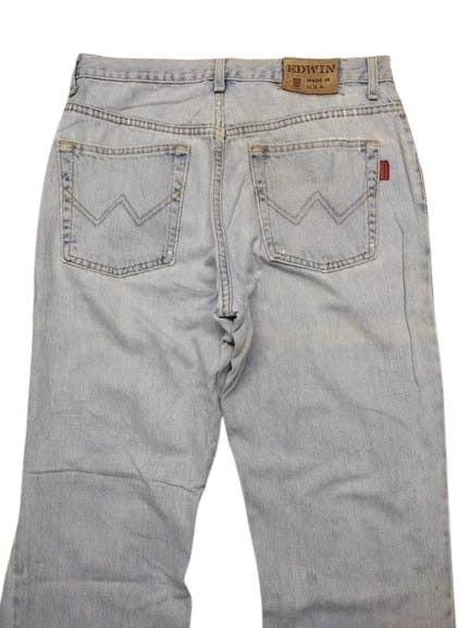 Edwin VINTAGE EDWIN DISTRESSED JEANS MADE IN USA Size US 33 - 5 Thumbnail