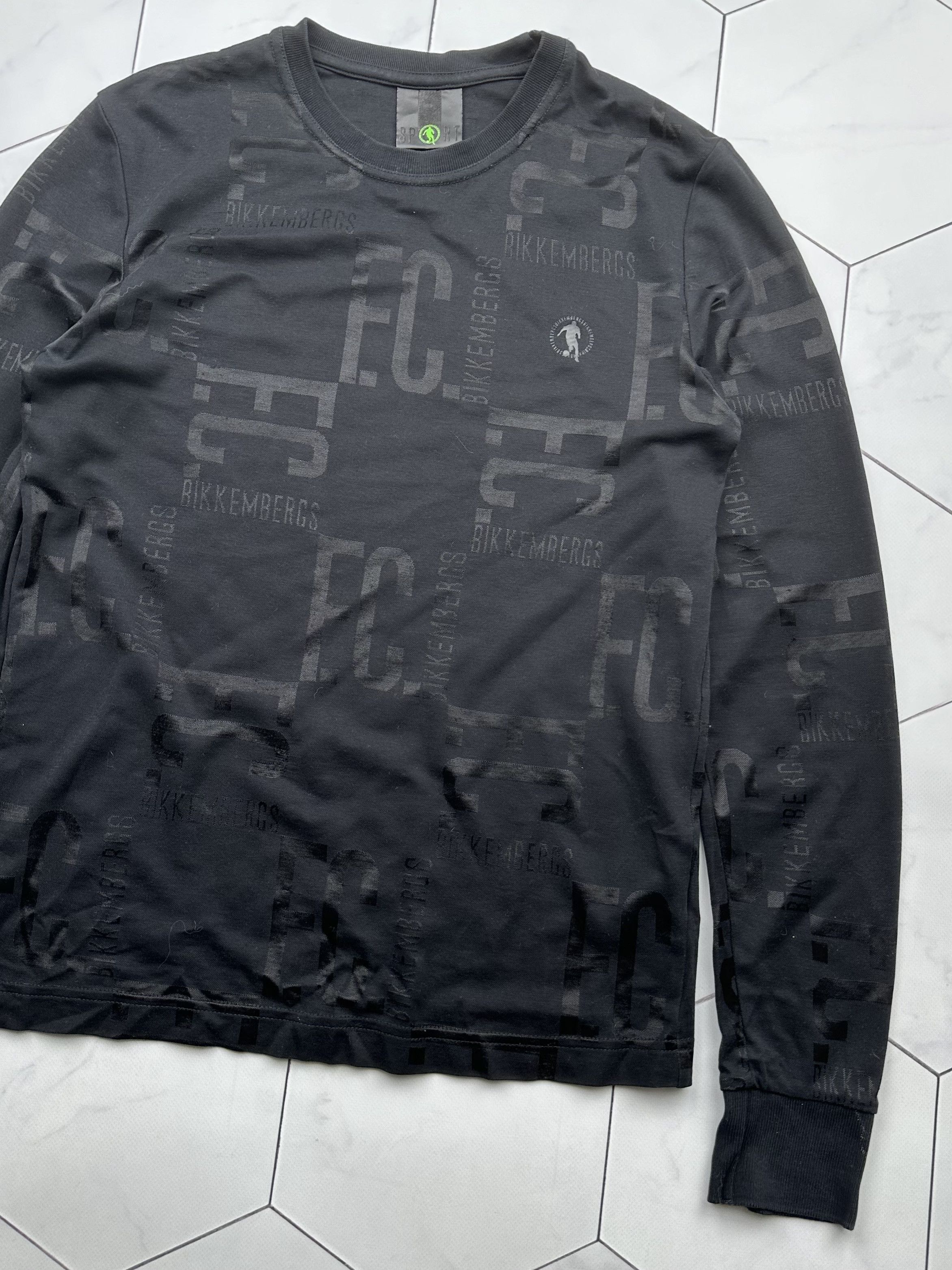 Dirk Bikkembergs Bikkembergs Vintage Printed Long Sleeve (B44) Size US S / EU 44-46 / 1 - 3 Thumbnail