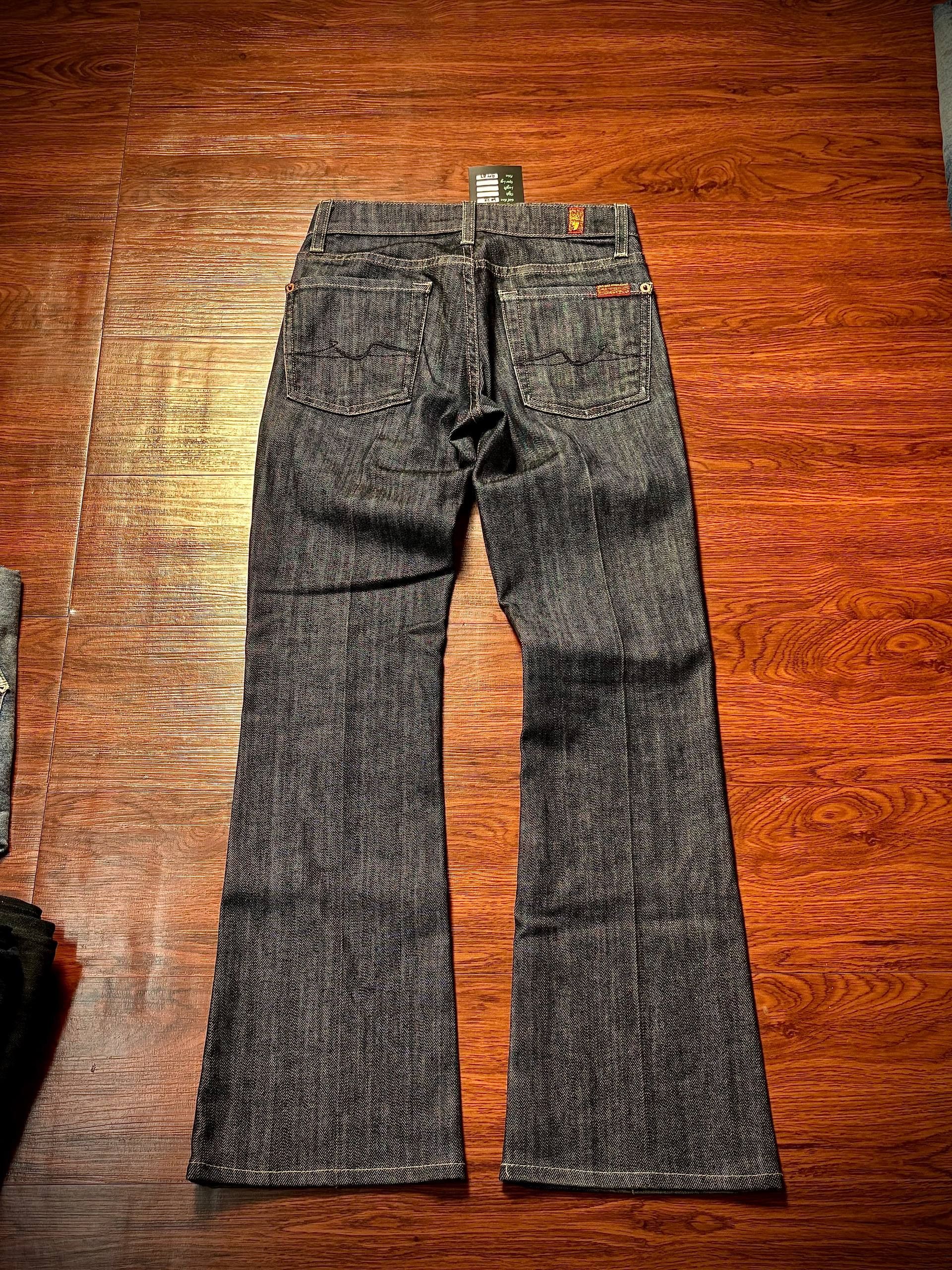 If Six Was Nine Vintage Seven Jeans Red Peppers Style Denim Pants Size 27" / US 4 / IT 40 - 2 Thumbnail
