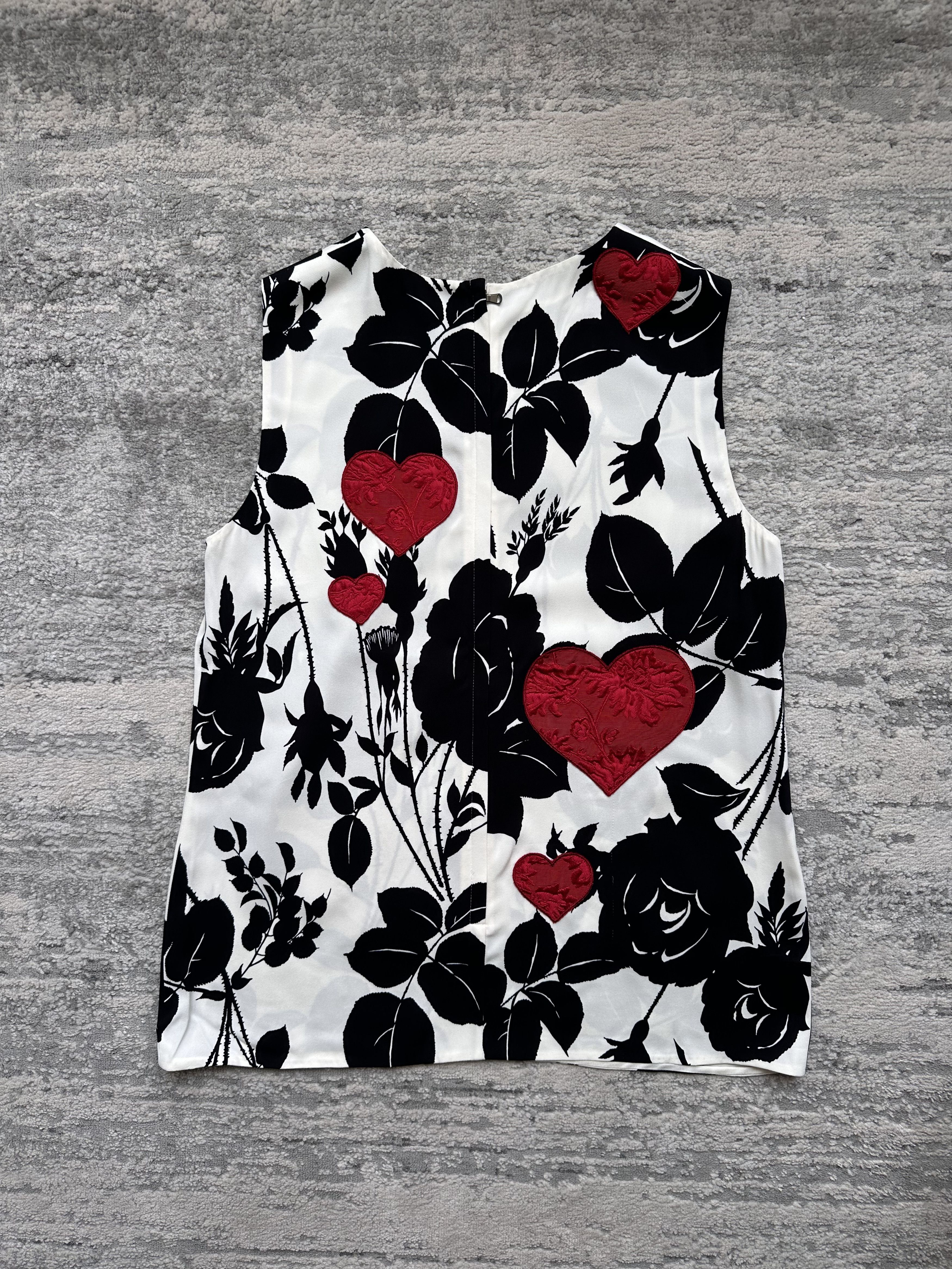 Dolce & Gabbana Vintage Dolce & Gabbana floral heart top Size M / US 6-8 / IT 42-44 - 6 Thumbnail