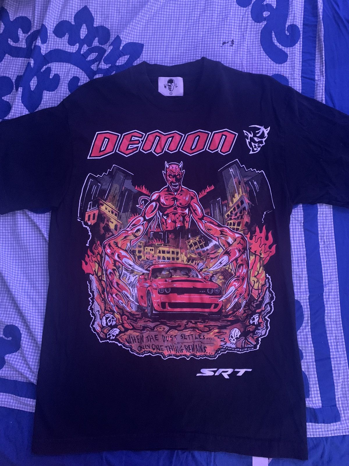 Warren Lotas WL x SRT DEMON T SHIRT | Grailed