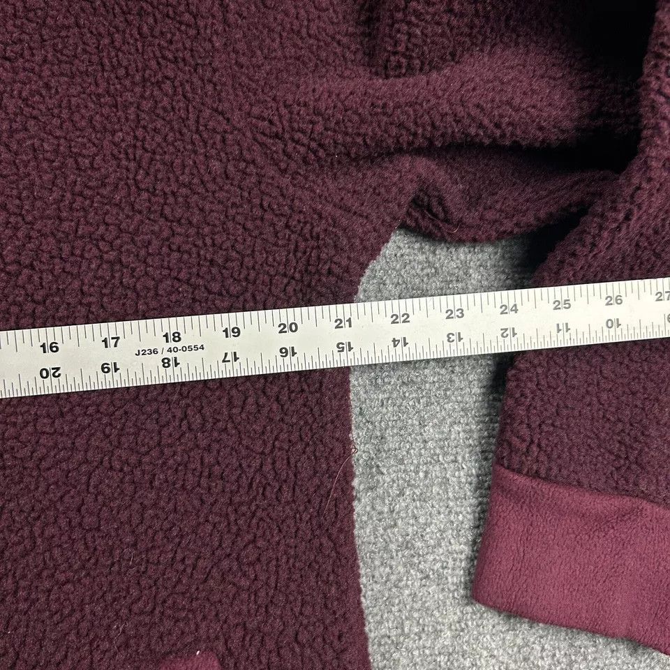 Koolaburra Koolaburra UGG Hoodie Womens Small Burgundy Sherpa Size S / US 4 / IT 40 - 4 Thumbnail
