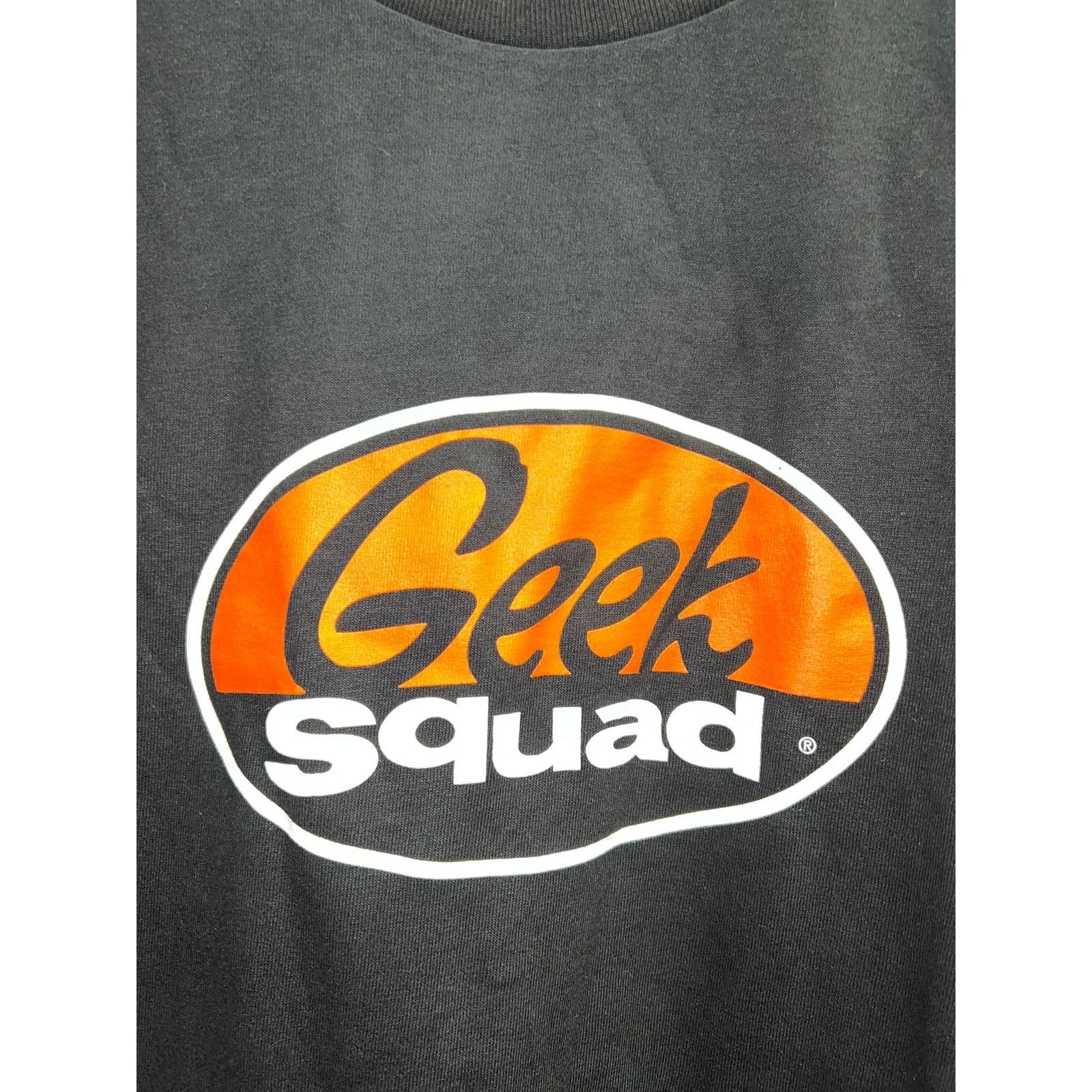 Fruit Of The Loom Vintage Geek Squad Shirt Computer Promotional Best Buy 90s X Size US XL / EU 56 / 4 - 3 Thumbnail