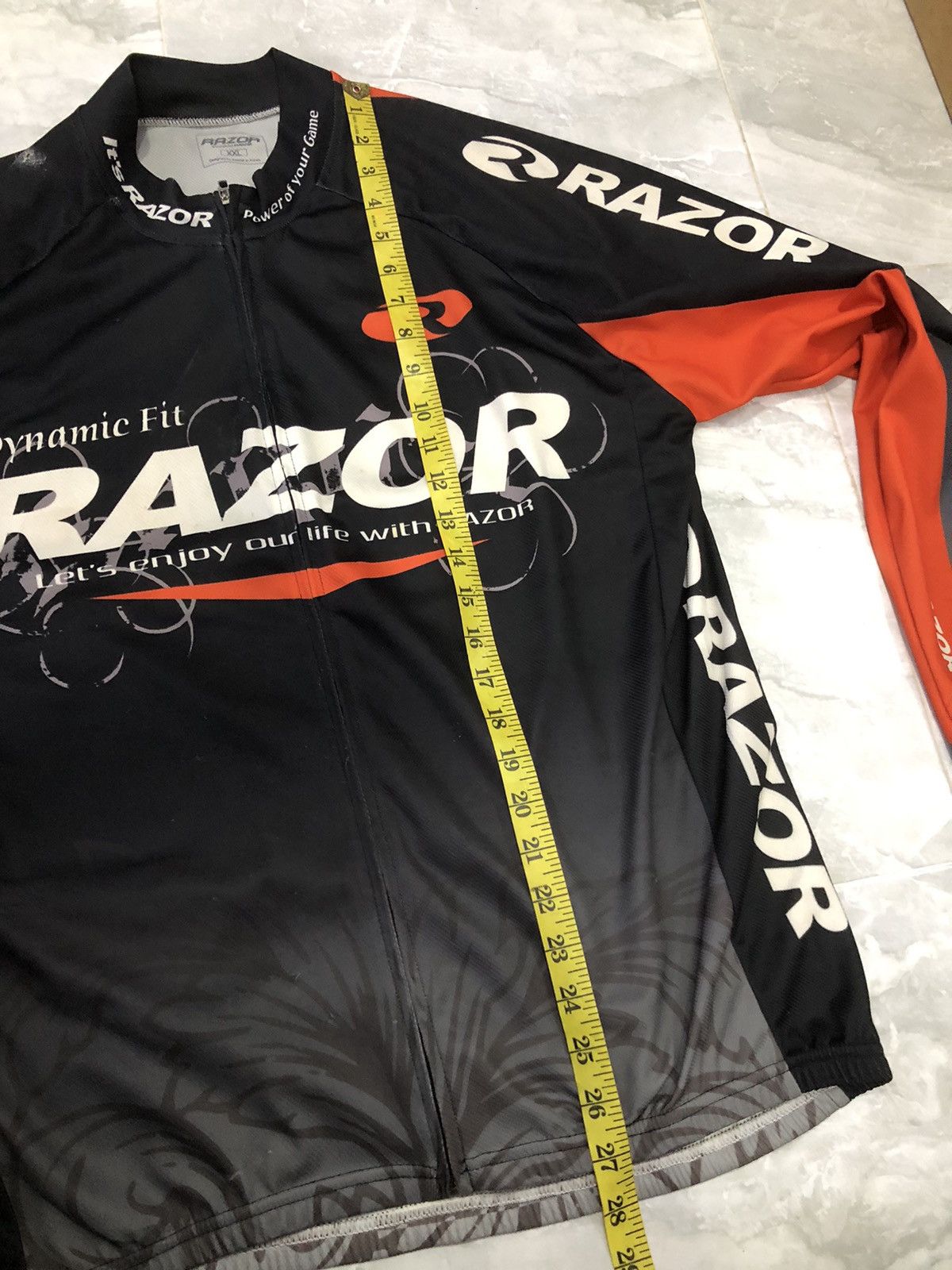 Japanese Brand Razor cycling jersey with 3 rear pocket Size US XL / EU 56 / 4 - 18 Thumbnail