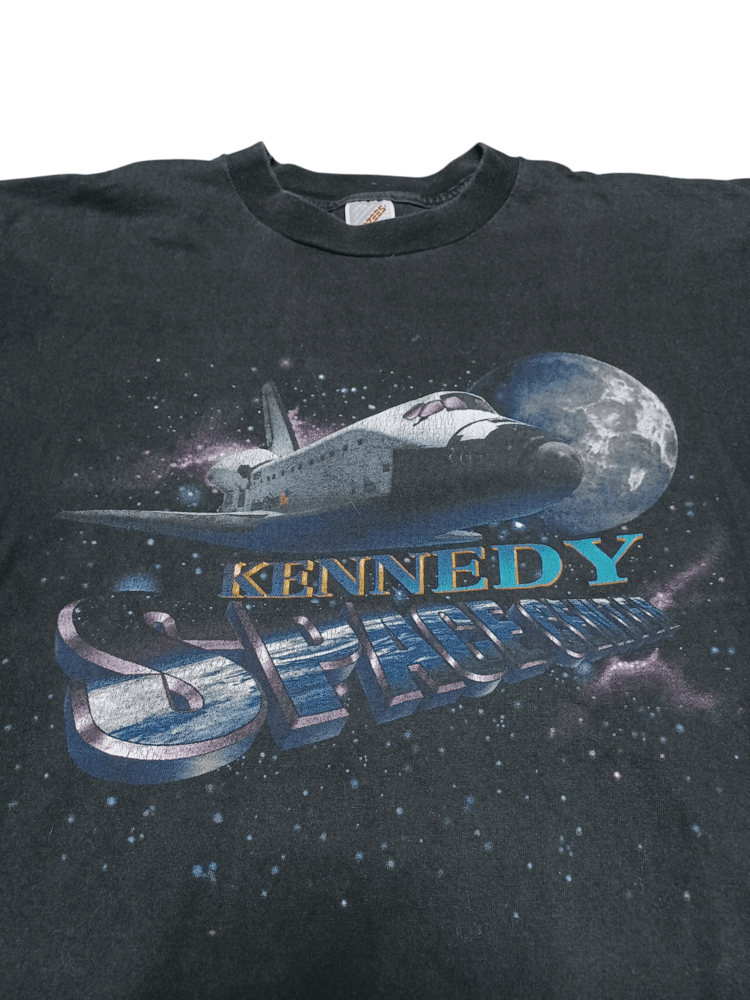 Jerzees KENNEDY SPACE CENTER JERZEES VINTAGE MADE IN USA FIRE TEE Size US L / EU 52-54 / 3 - 2 Thumbnail