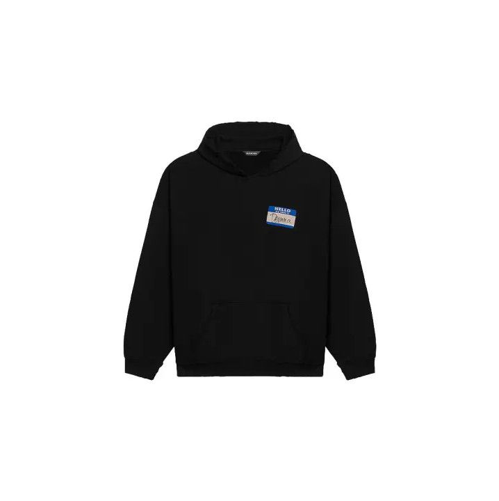 Balenciaga Balenciaga "My Name Is Demna" Vintage Black Hoodie Size US M / EU 48-50 / 2 - 1 Thumbnail