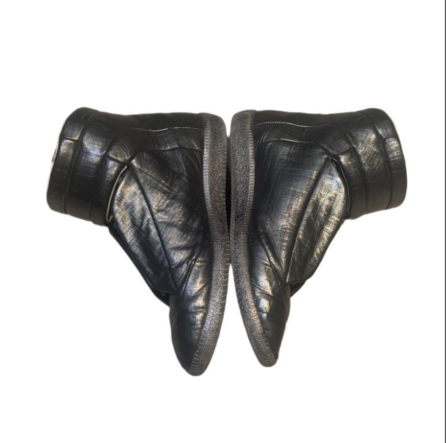 Maison Margiela MAISON MARGIELA SS2016 METTALIC HIGH TOP FUTURES Size US 8.5 / EU 41-42 - 4 Thumbnail