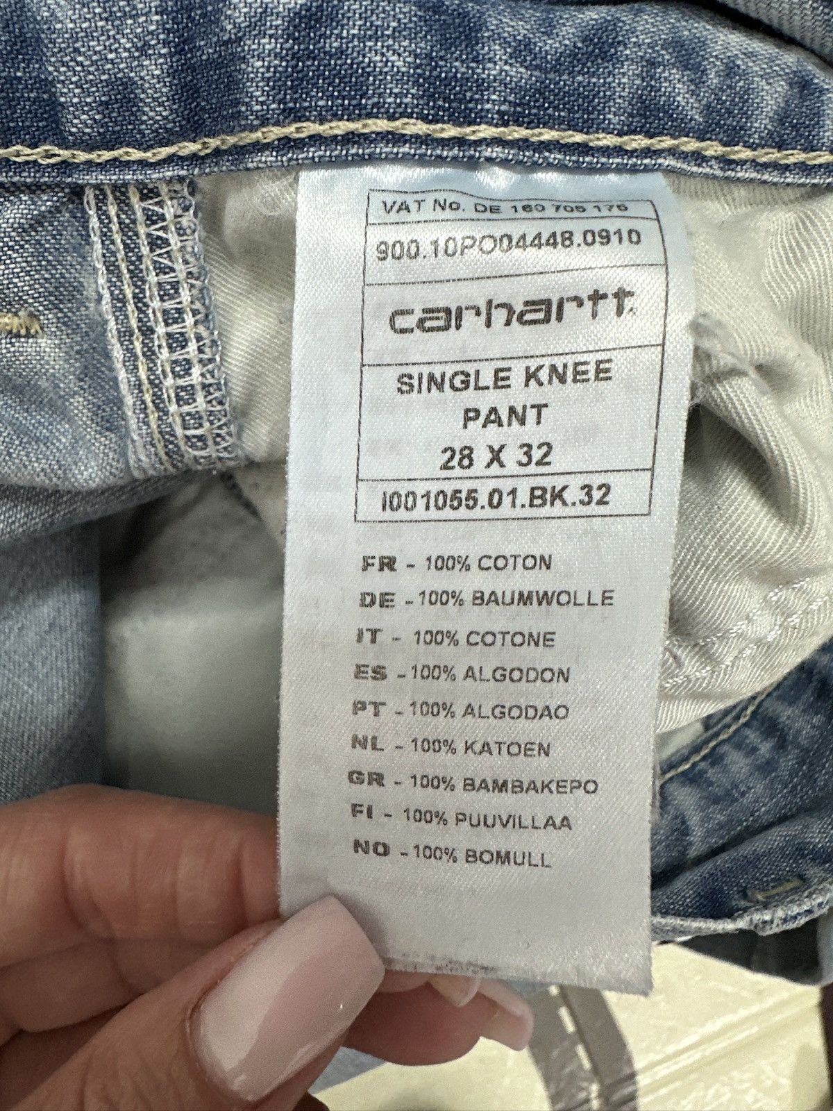 Carhartt Carhartt W Miggy double knee pants WIP RW/Boyfriend Size 27" / US 4 / IT 40 - 8 Thumbnail